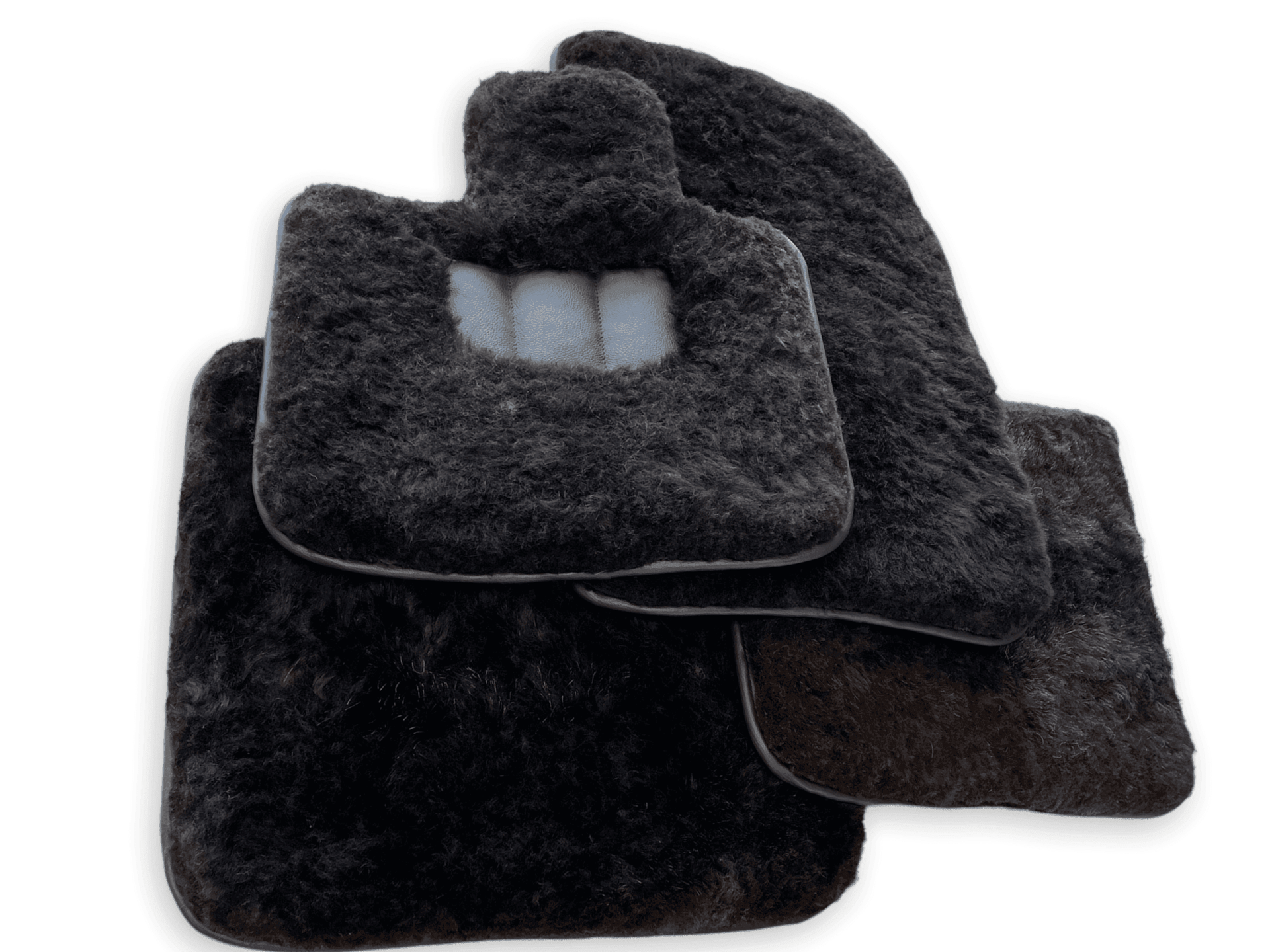 Genuine Sheepskin Floor Mats Rolls Royce Spectre (2023-2024) Er56 Design Brand - AutoWin
