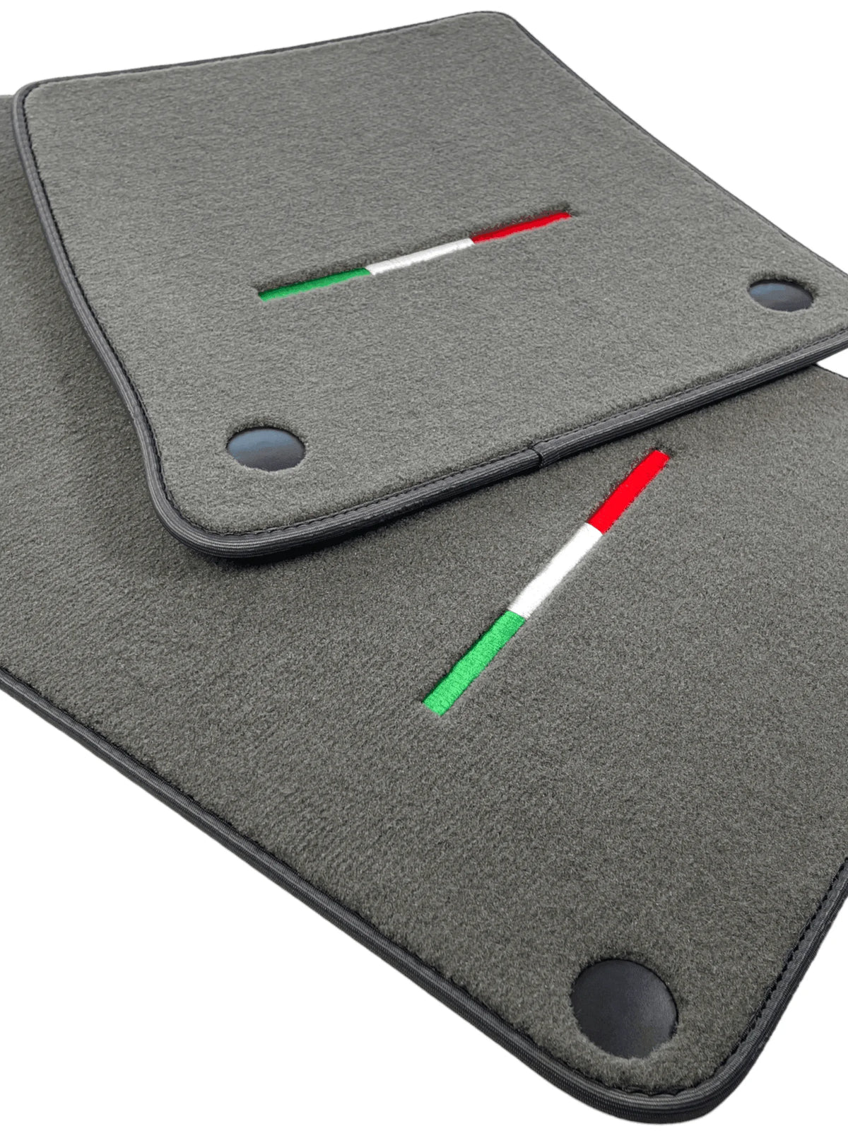 Gray Floor Mats For Ferrari 612 Scaglietti 2005-2011 Italian Edition - AutoWin