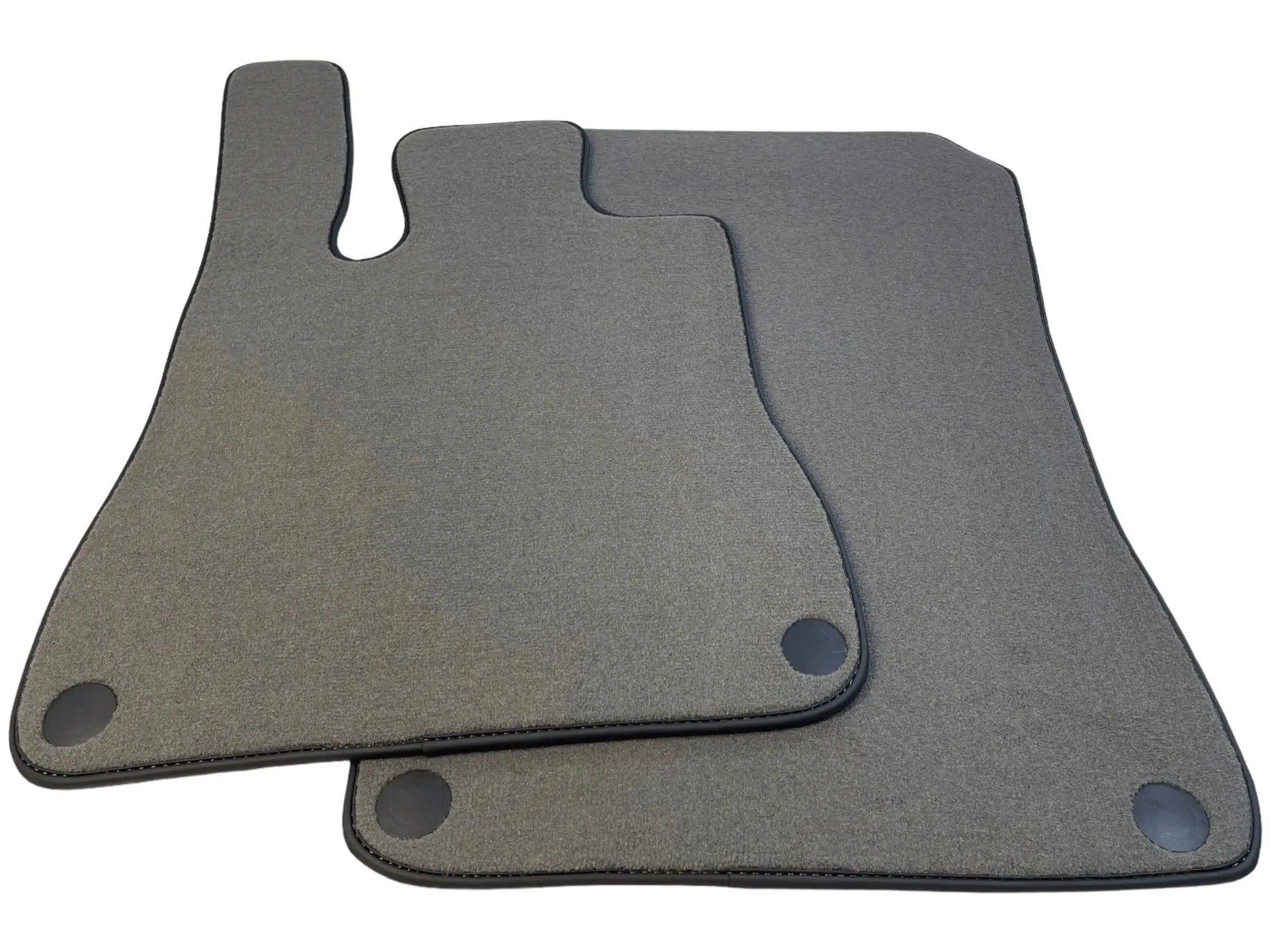 Gray Floor Mats For Mercedes-Benz R171 (2004-2011) Black Trim - AutoWin