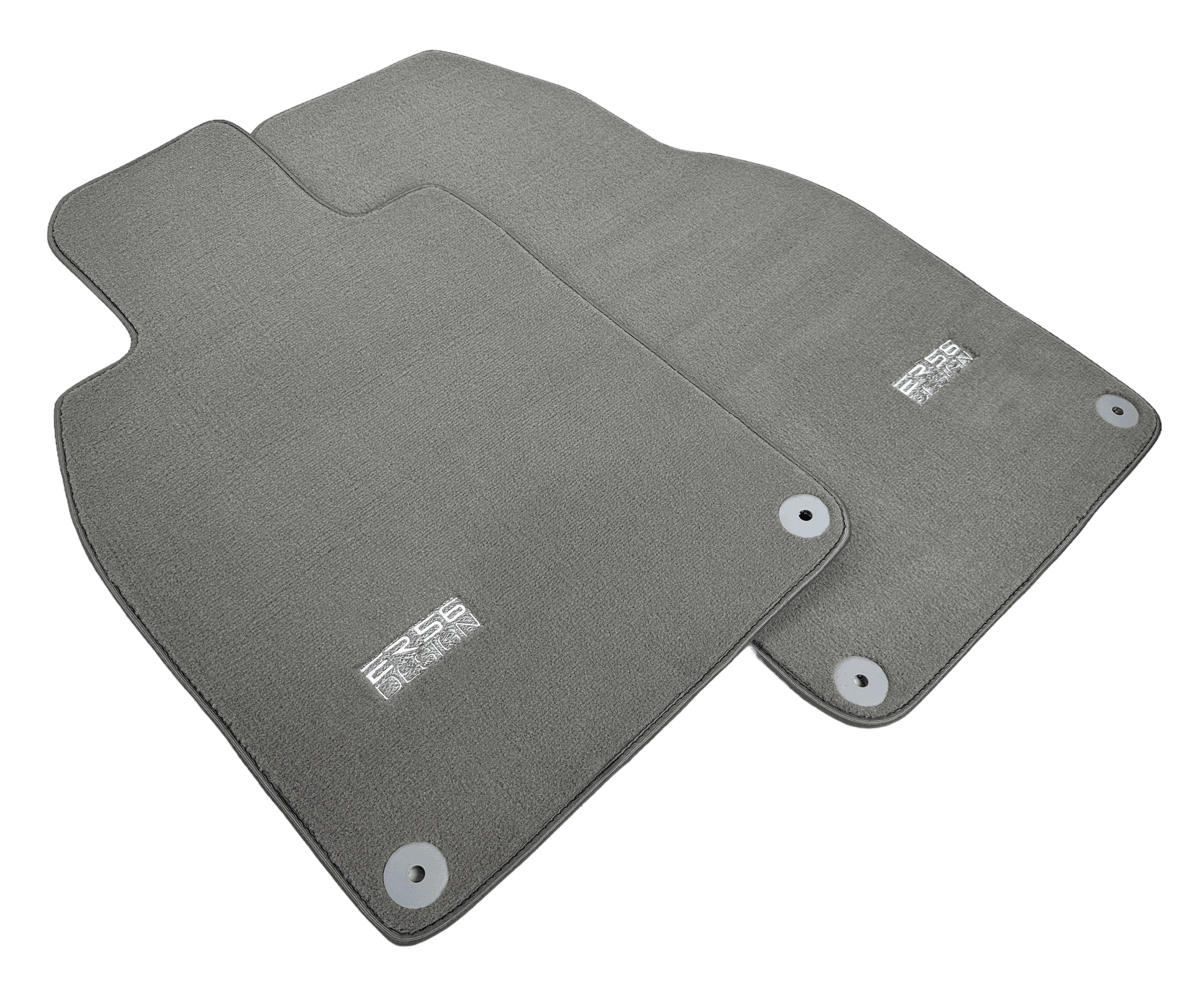 Gray Floor Mats for Porsche 718 Cayman (2017-2023) | Er56 Design - AutoWin