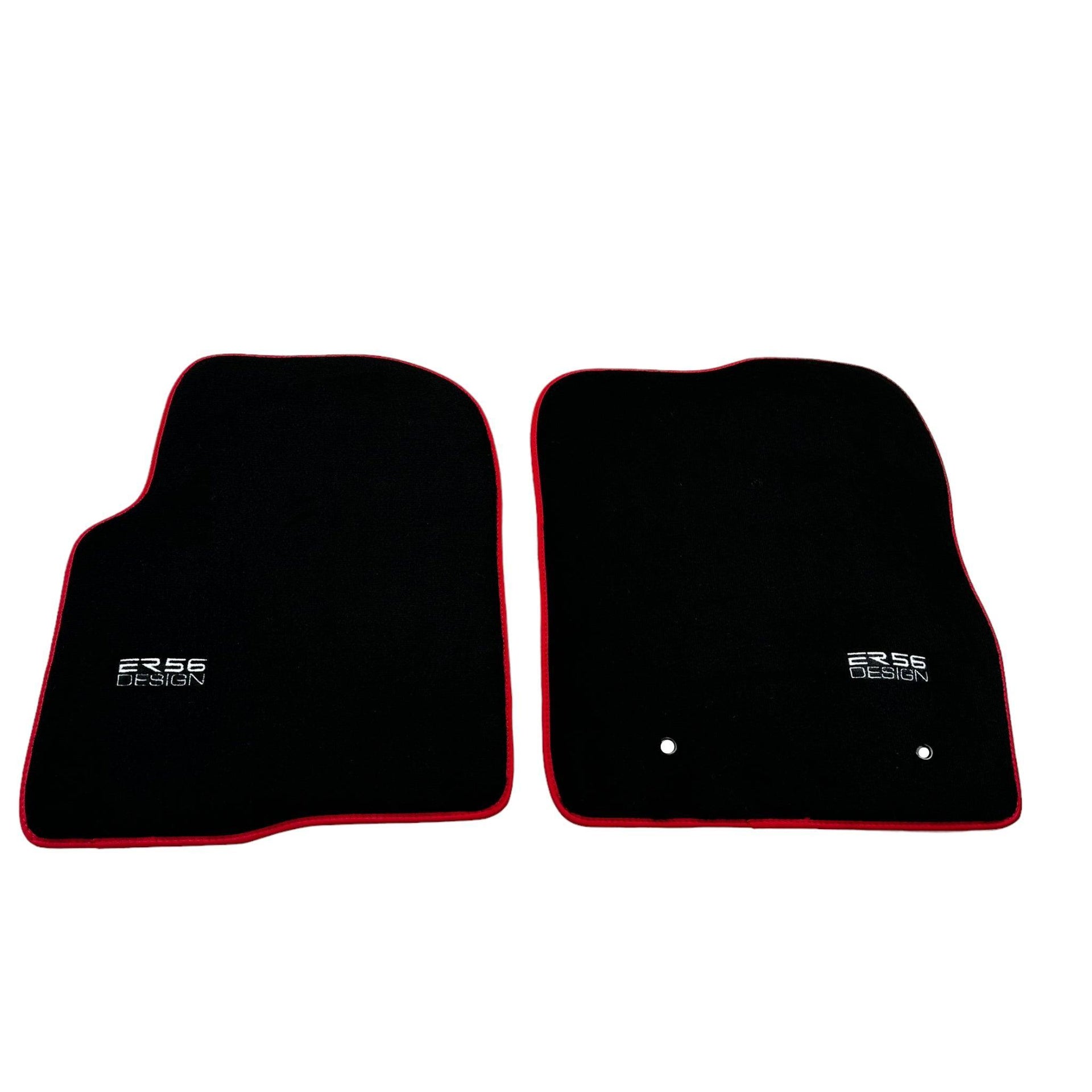Black Floor Mats For Ford F150 (2009-2014) ER56 Design - AutoWin