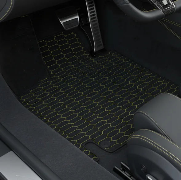 Interior look of floor mats for Lamborghini Countach (1974–1990)