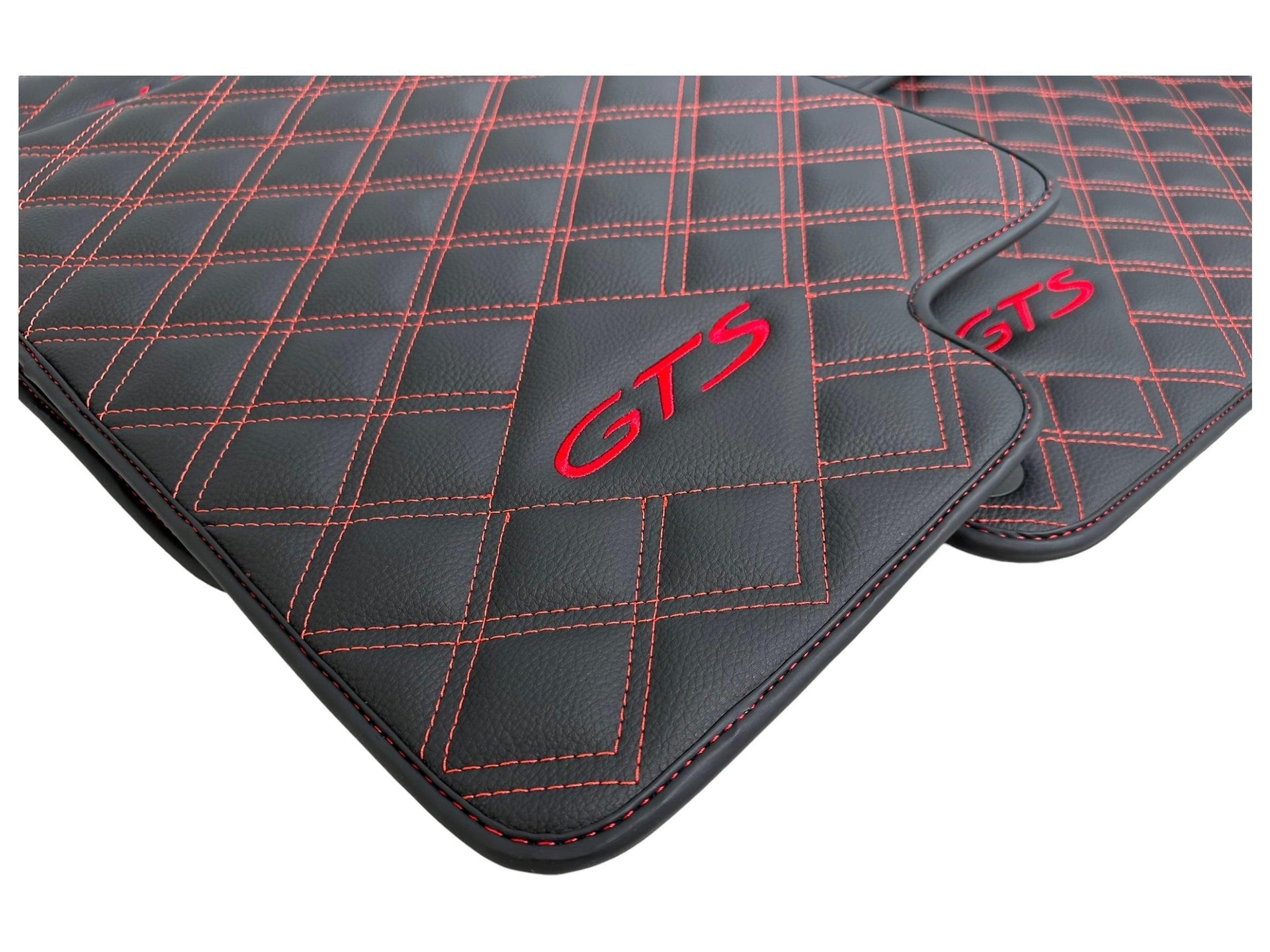 Leather Floor Mats for Porsche Taycan (2019-2023) - AutoWin