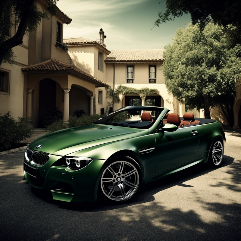 あなたの BMW のためのプレミアム フロア マットM6 E64 コンバーチブル (2005-2010)