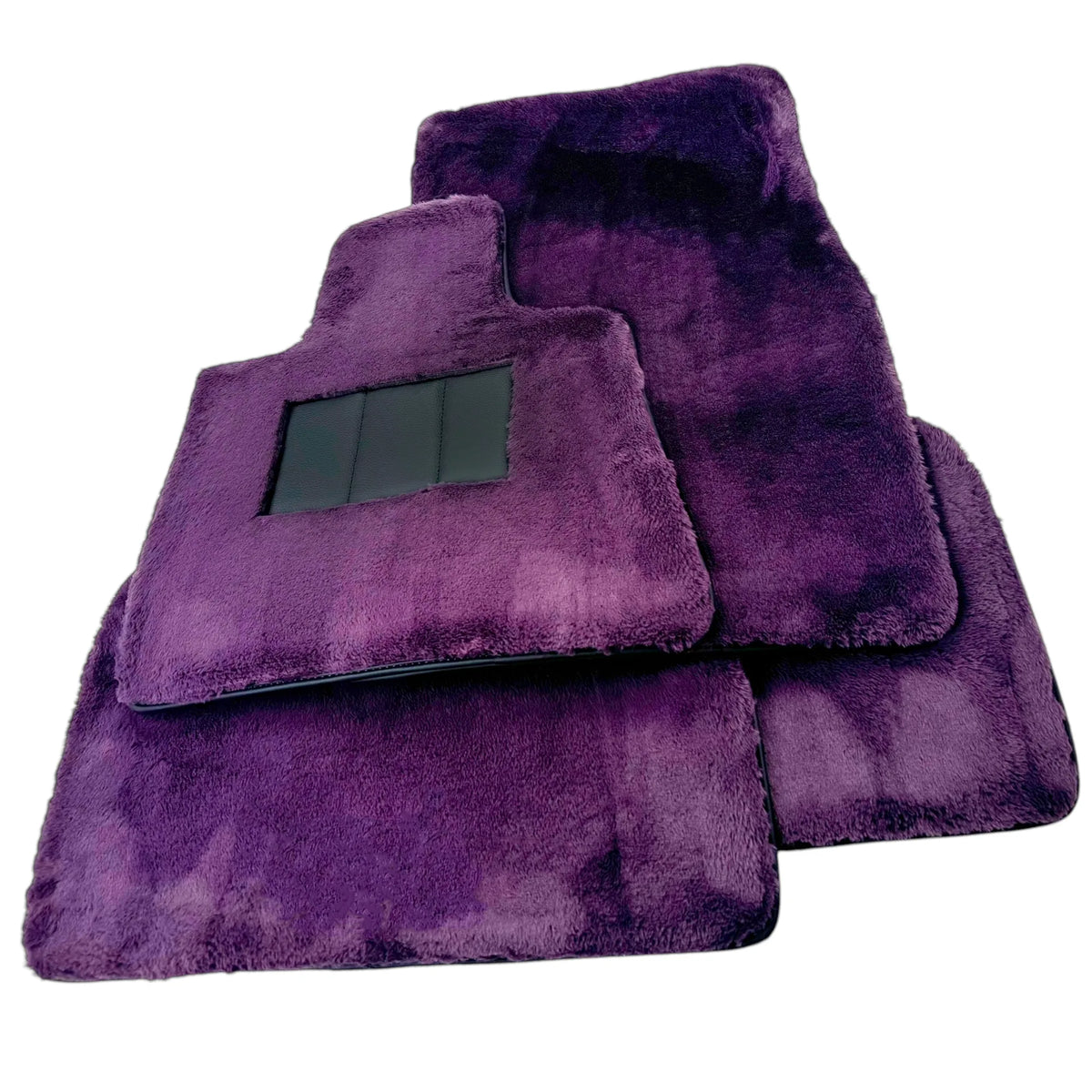 Purple Sheepskin Floor Mats for Rolls-Royce Ghost Series I (2010–2020)