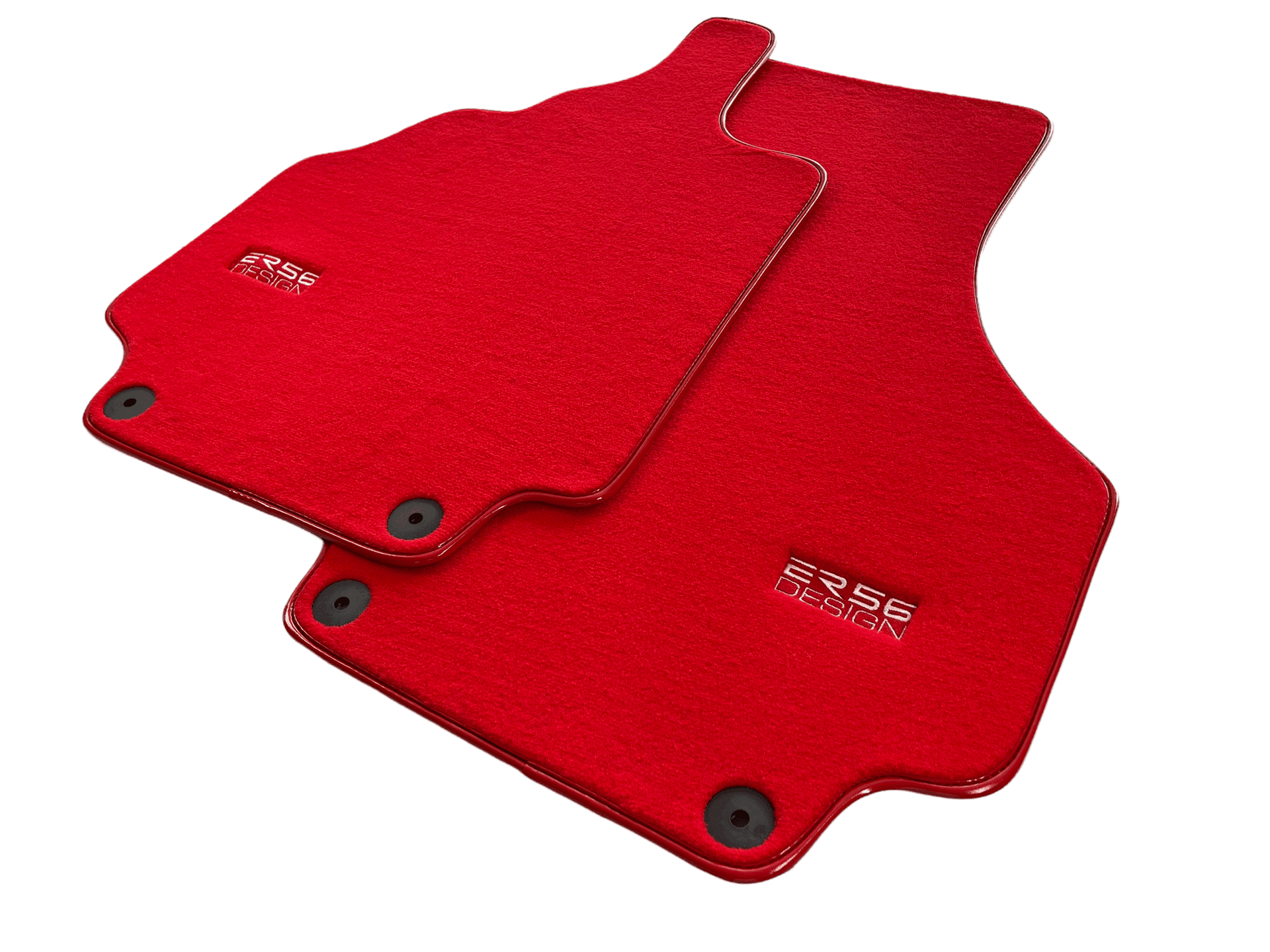 Red Floor Mats for Audi R8 2007-2015 ER56 Design - AutoWin
