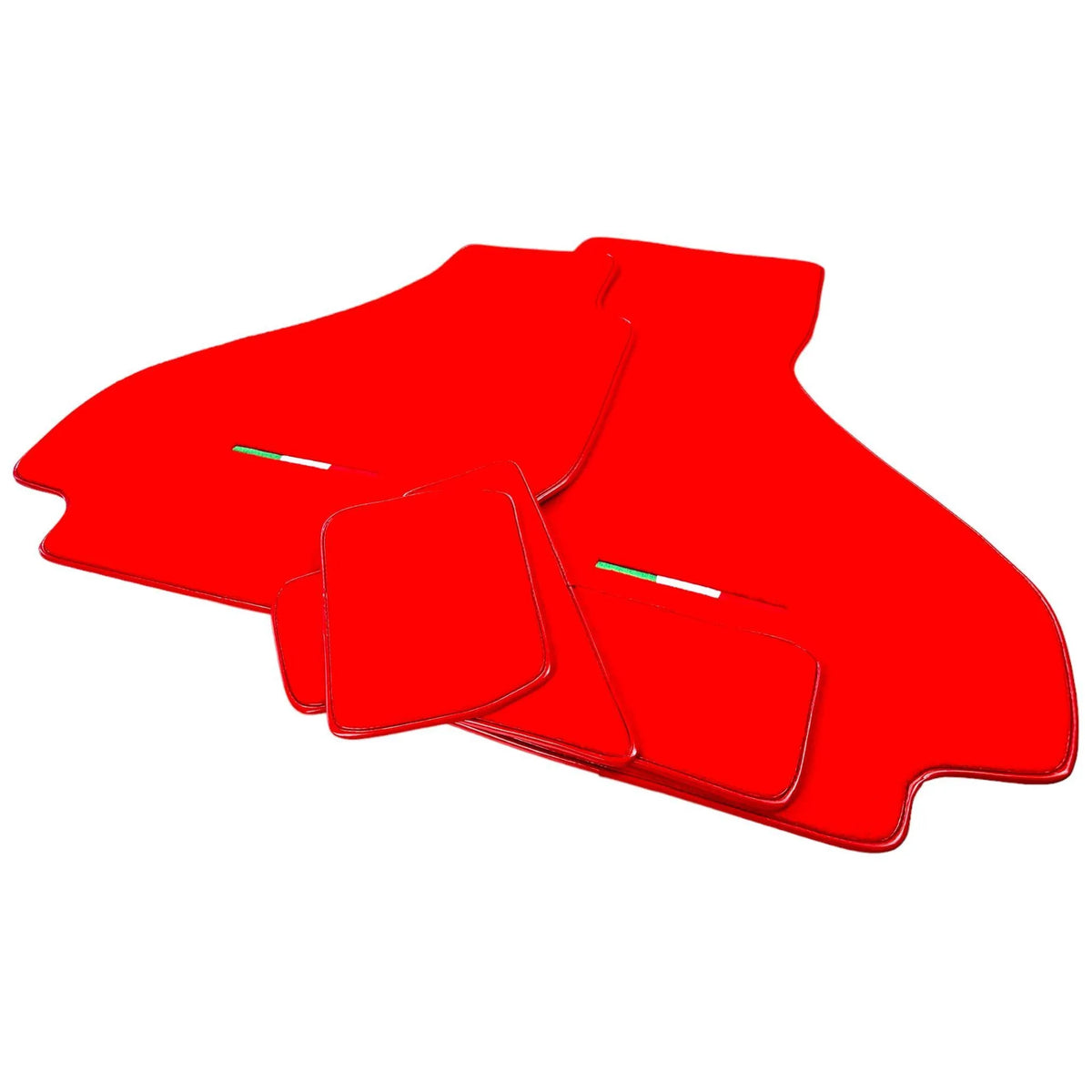 Rote Autofußmatten für Ferrari 512 TR 1992-1994 - AutoWin