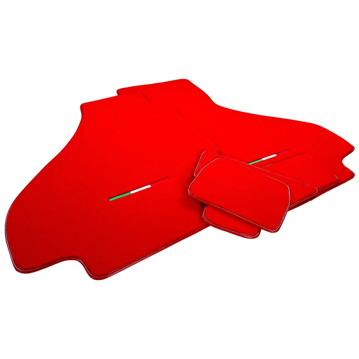 Rote Autofußmatten für Ferrari 512 TR 1992-1994 - AutoWin