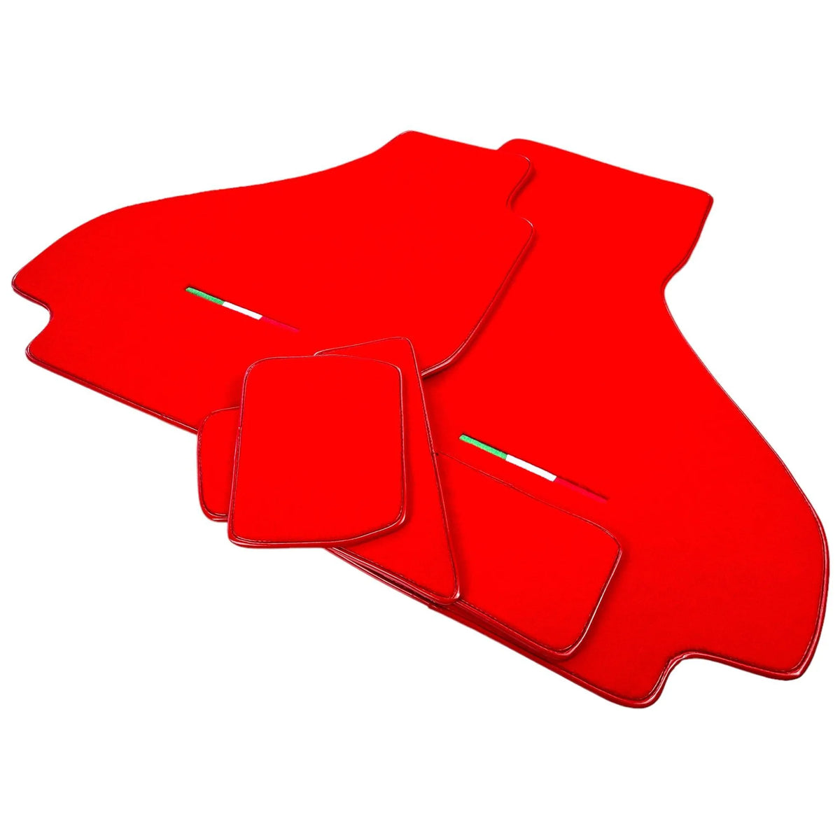Rote Autofußmatten für Ferrari 512 TR 1992-1994 - AutoWin
