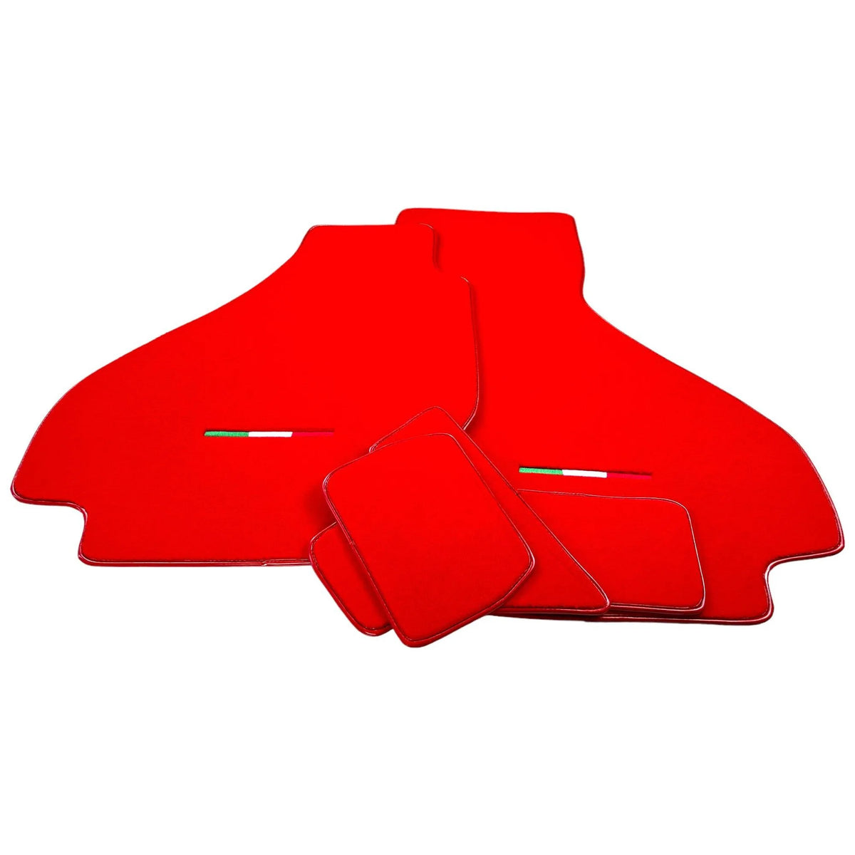 Rote Autofußmatten für Ferrari 512 TR 1992-1994 - AutoWin