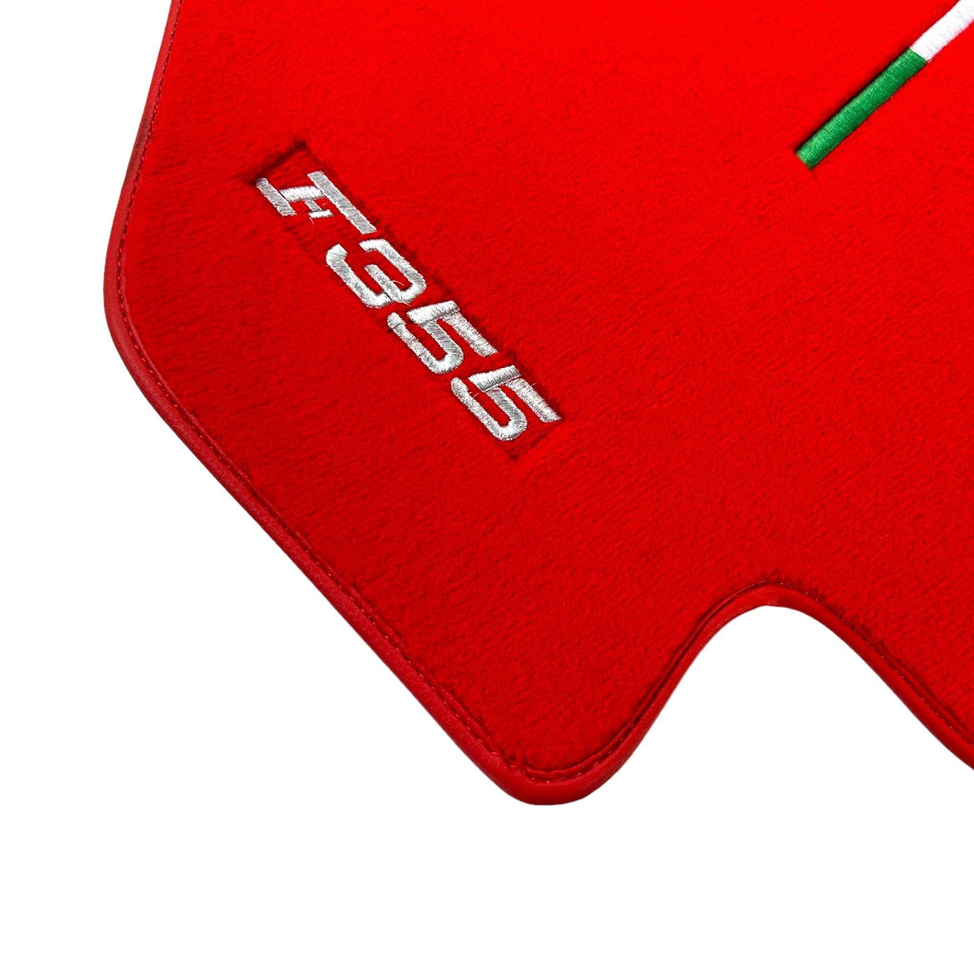 Red Floor Mats For Ferrari F355 1994-1999 - AutoWin
