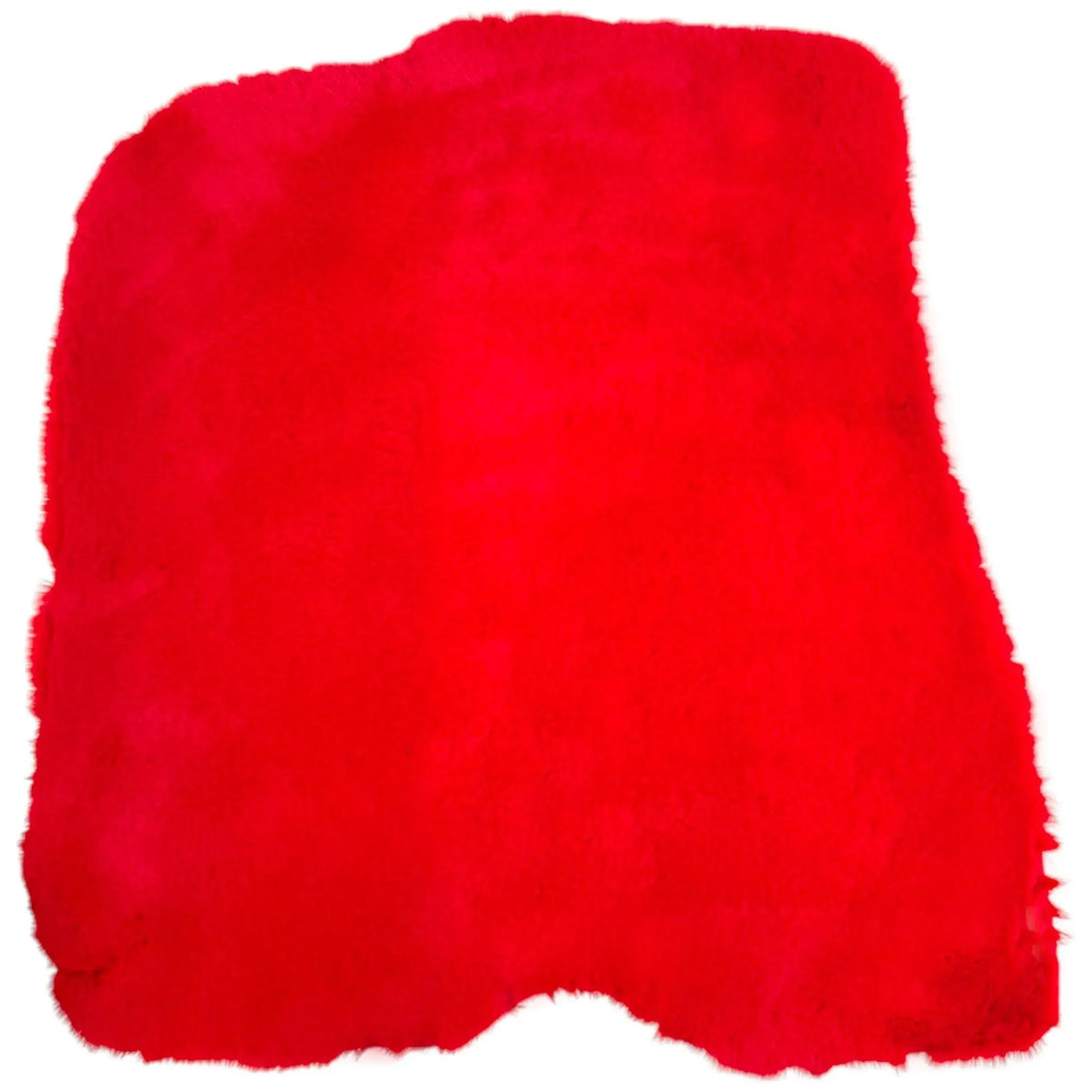 Red Sheepskin Floor Mats for Ferrari Roma (2021-2027)