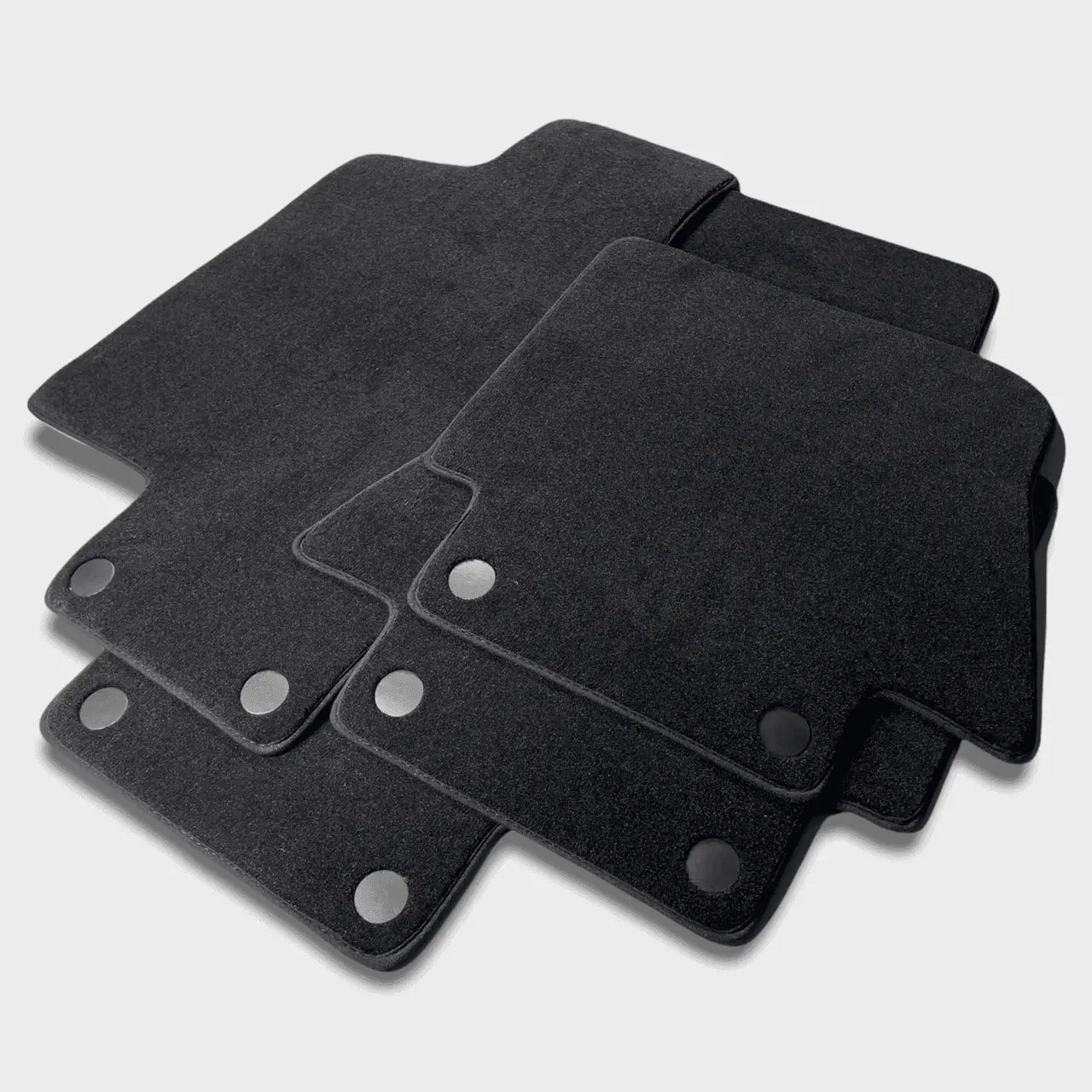Floor Mats For Maserati GranCabrio I (2010-2019) Black - AutoWin