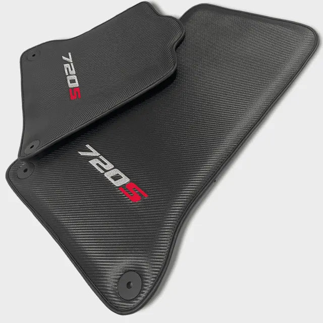 Floor Mats For McLaren 720S Black Tailored Carpets Set AutoWin - AutoWin
