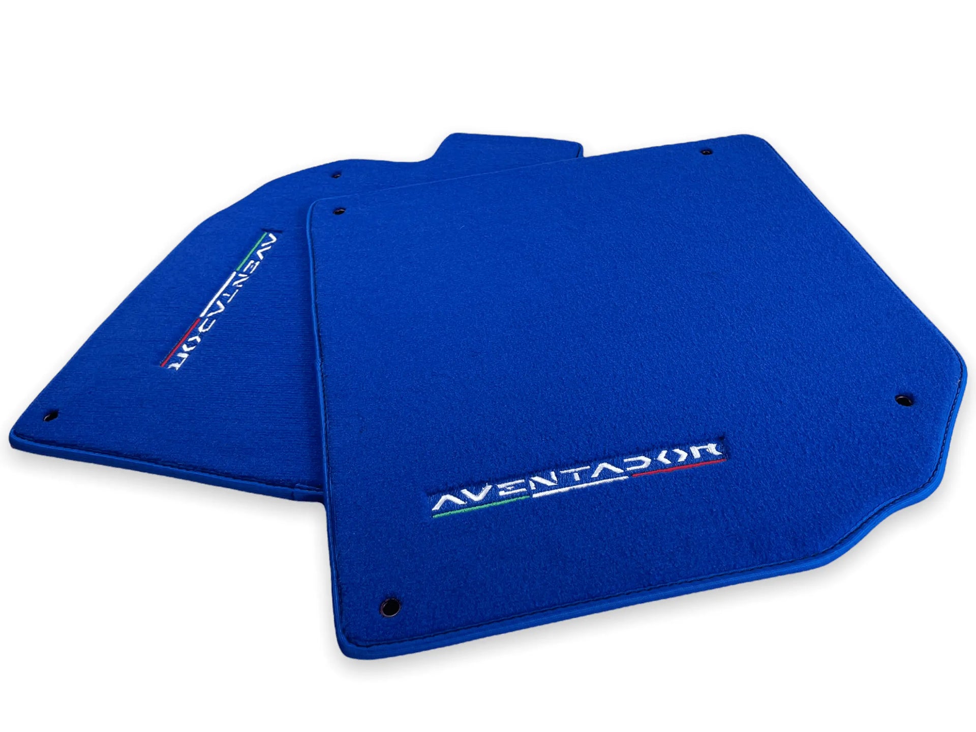 Floor Mats for Lamborghini Aventador Blue Color Carpet - AutoWin