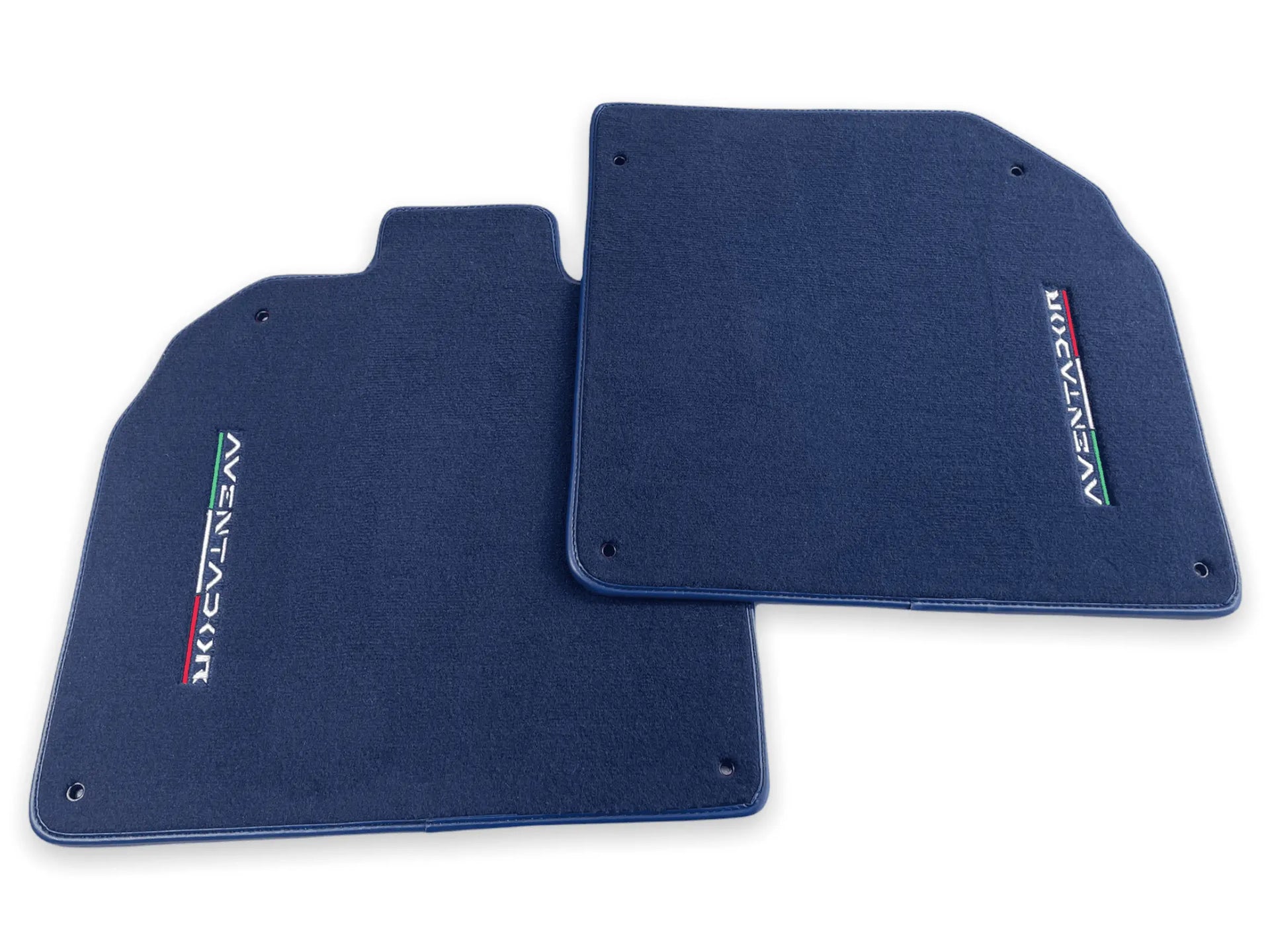 Floor Mats for Lamborghini Aventador Dark Blue Color - AutoWin