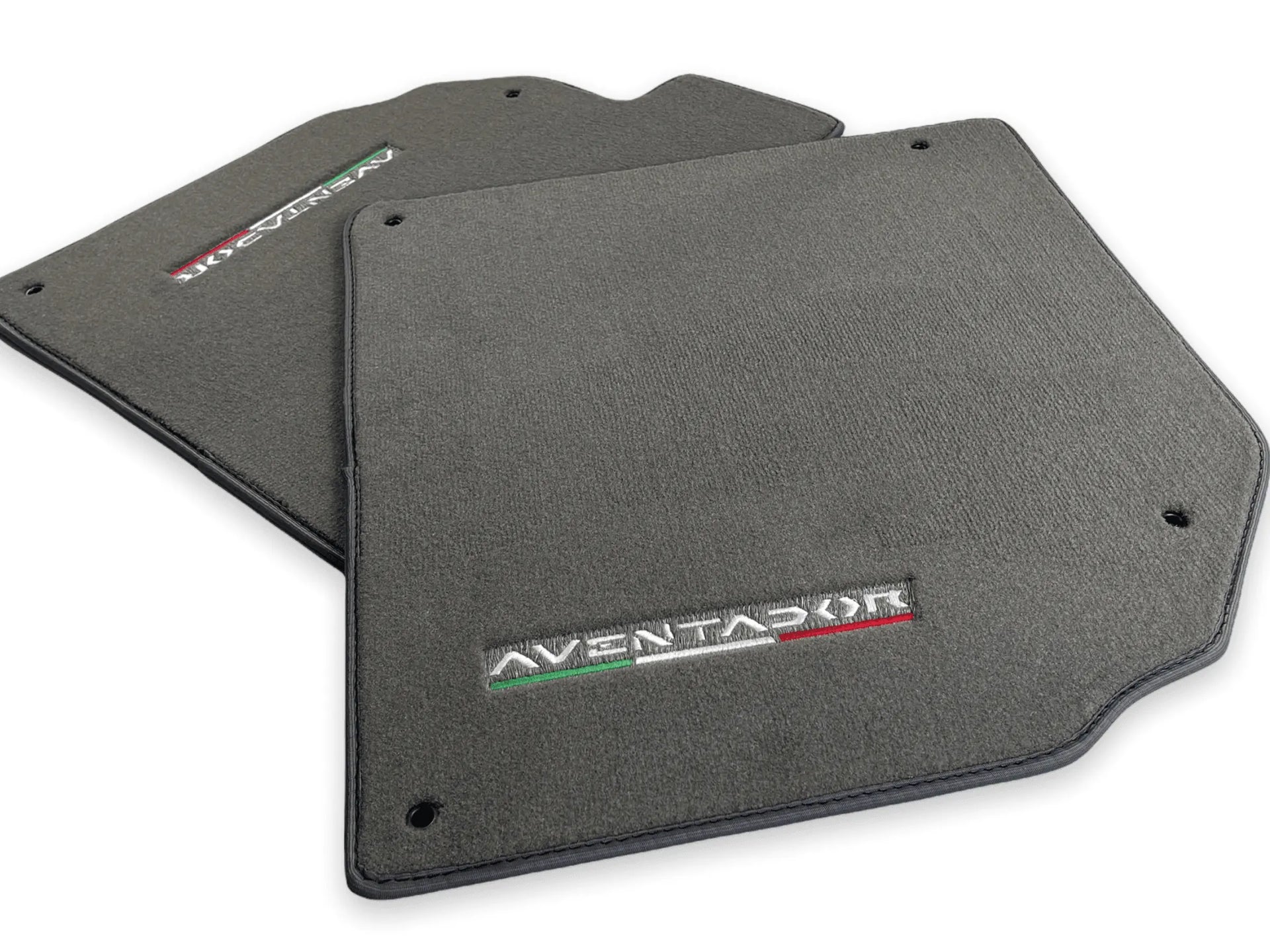 Floor Mats for Lamborghini Aventador Gray Color Carpet - AutoWin