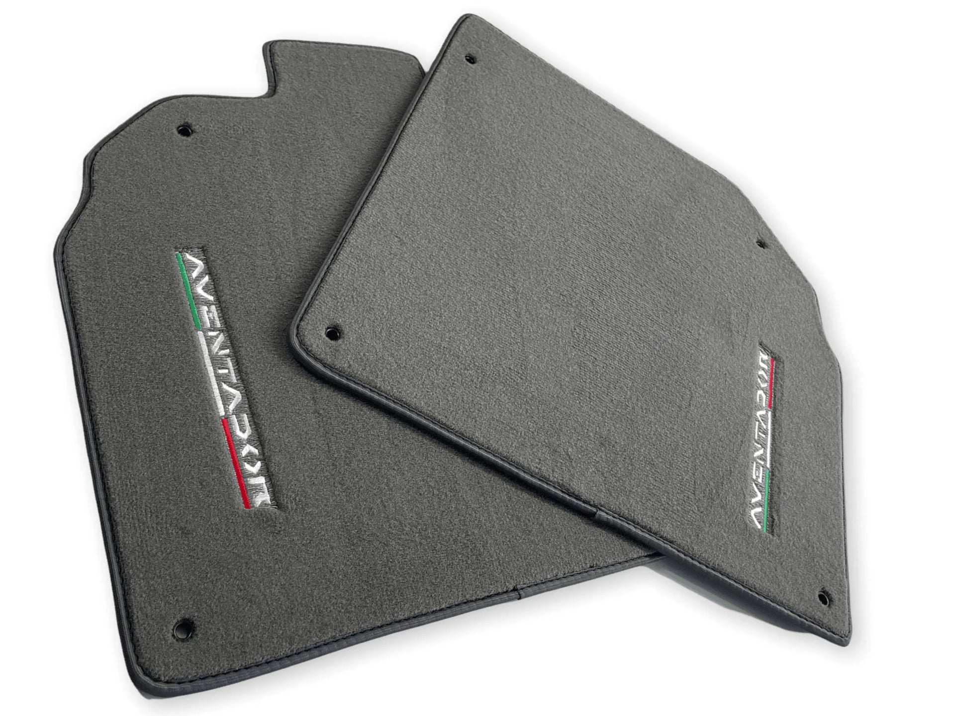 Floor Mats for Lamborghini Aventador Gray Color Carpet - AutoWin