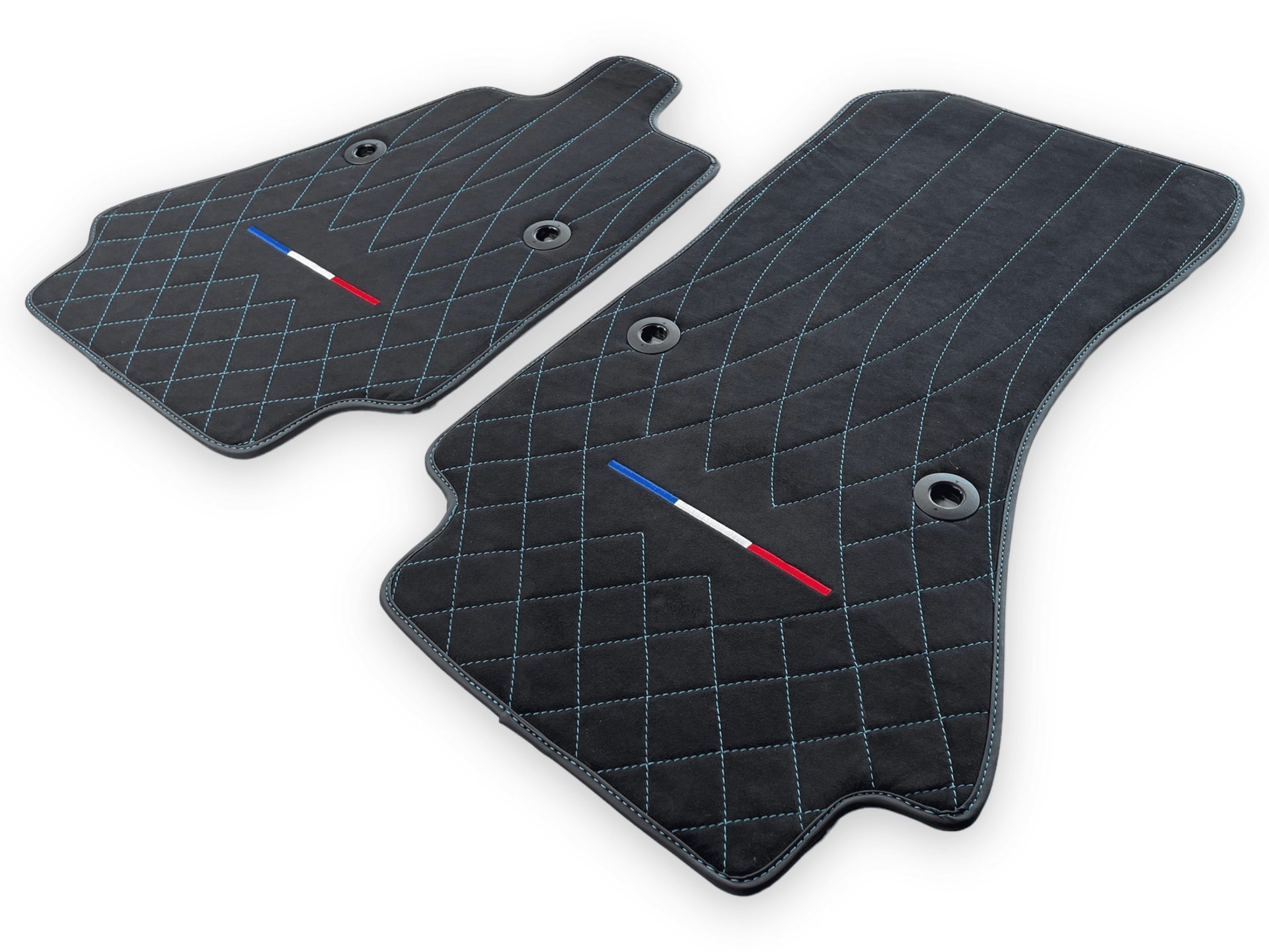 Alcantara Leather Floor Mats For Bugatti Chiron Limited Edition - AutoWin