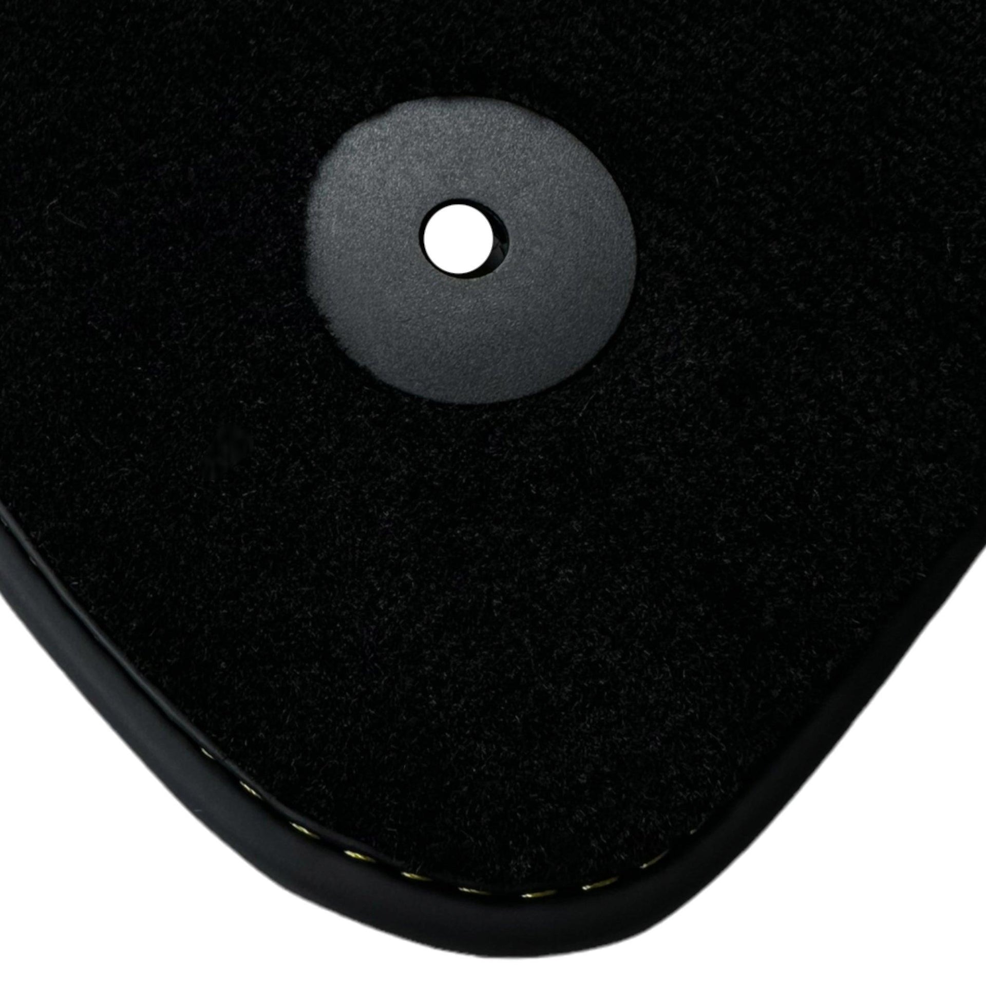 Black Floor Mats for Audi A4 - B7 Convertible (2006-2009) | Fighter Jet Edition - AutoWin