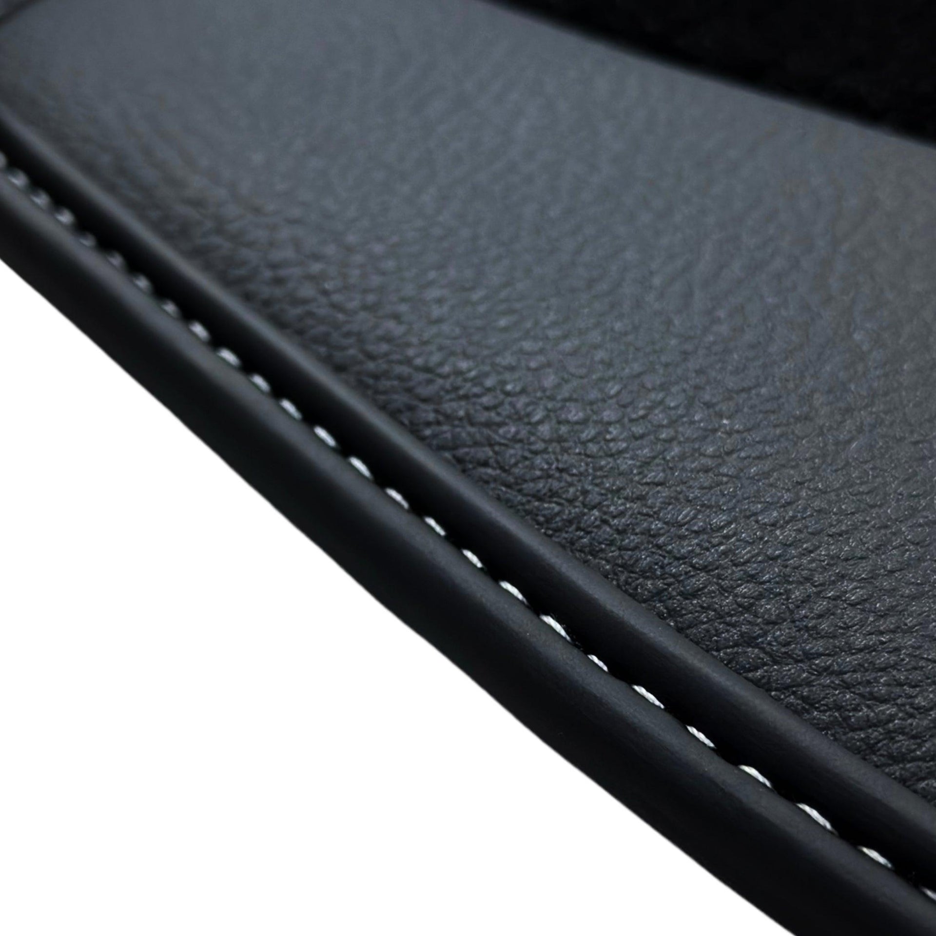 Black Floor Mats for Audi A6 - C6 Sedan Facelift (2008-2011) | No Steps - AutoWin