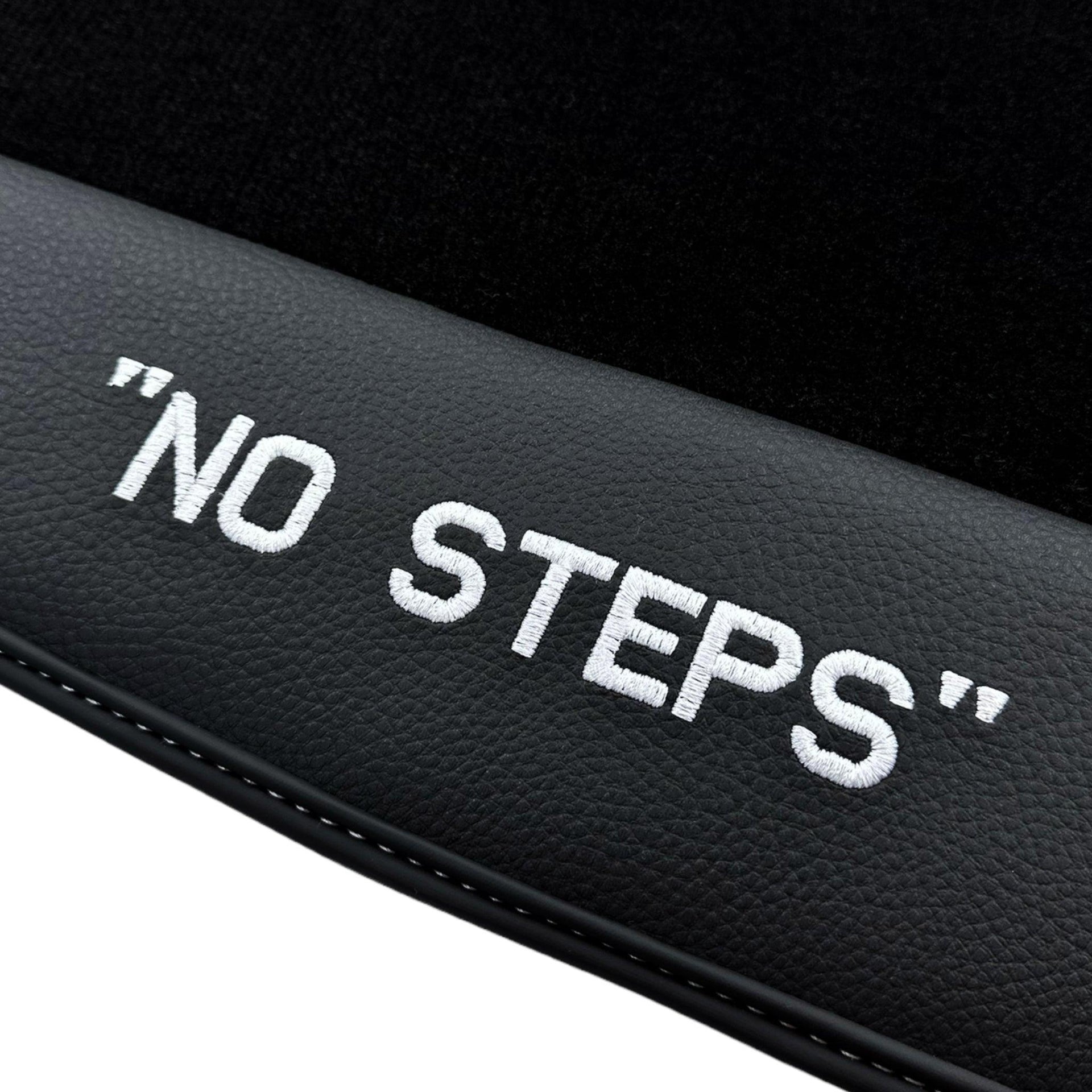 Black Floor Mats for Audi A6 - C7 Allroad Quattro (2012-2019) | No Steps - AutoWin