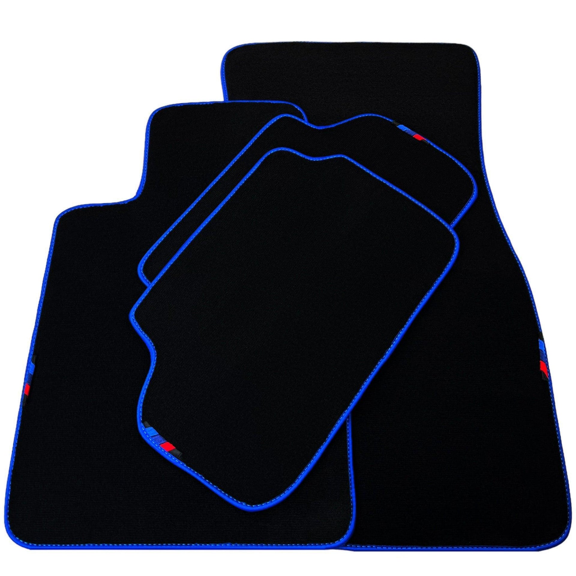 Black Floor Mats For BMW 1 Series F40 | Blue Trim Autowin Brand - AutoWin