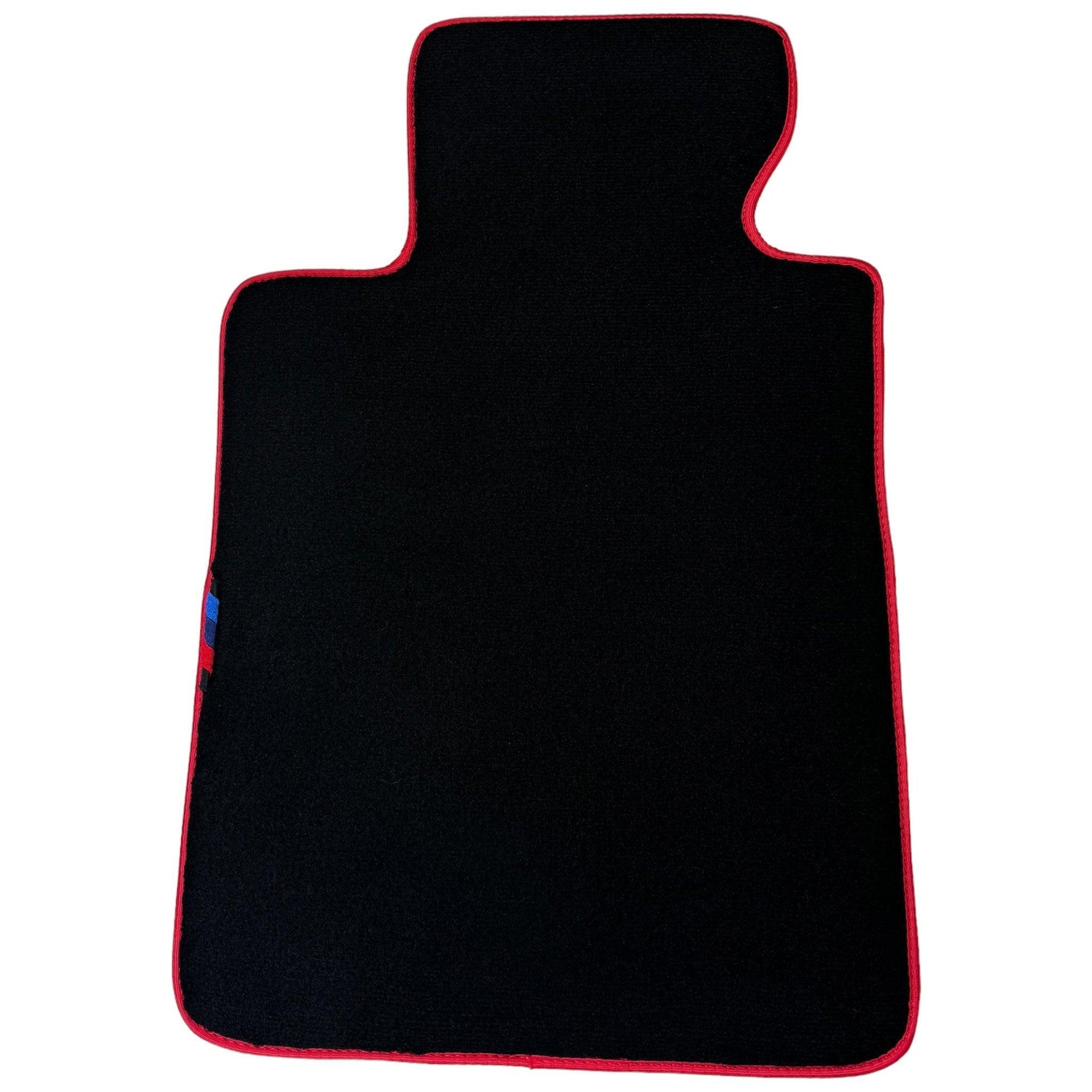 Black Floor Mats For BMW 6 Series F12 | Red Trim AutoWin Brand - AutoWin