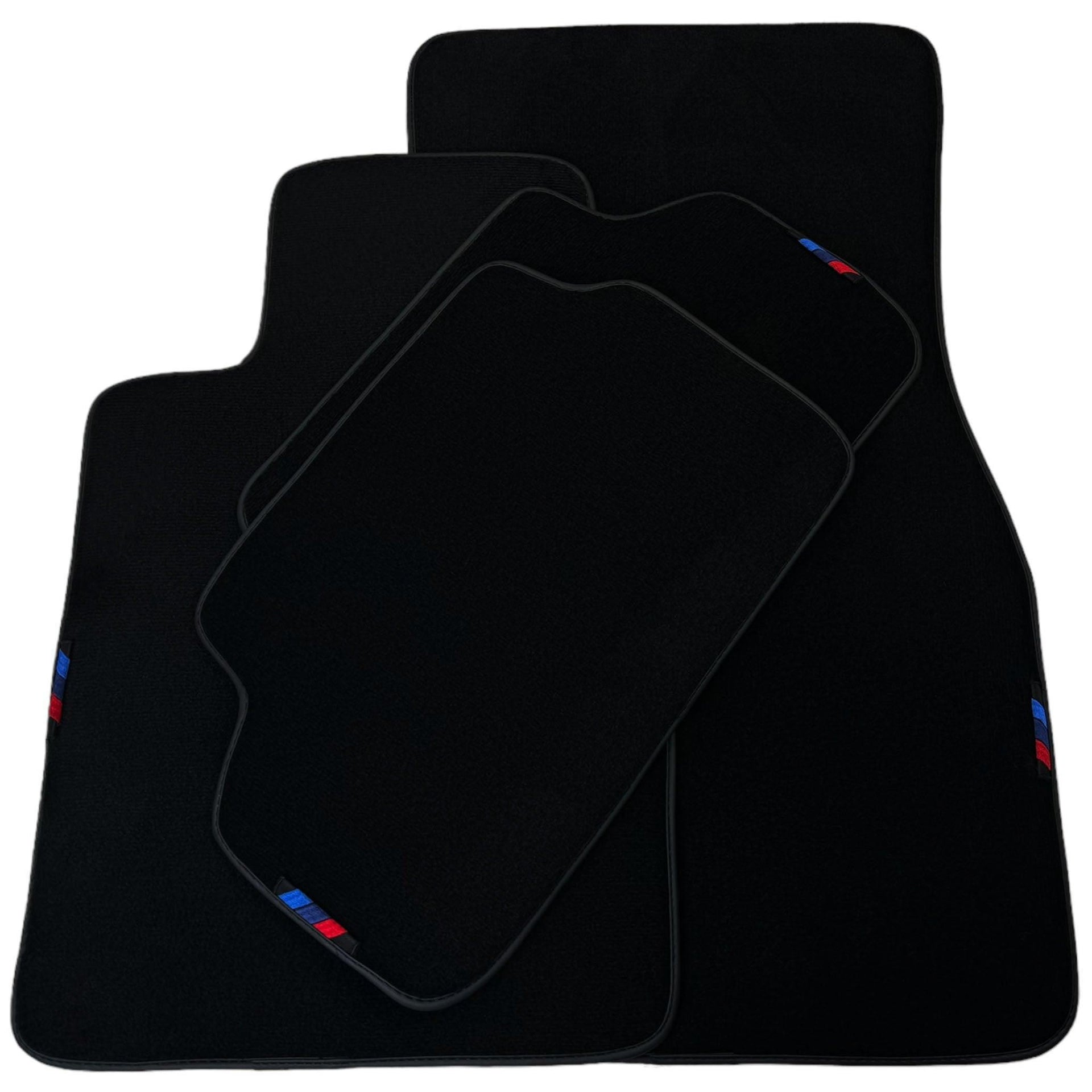 Black Floor Mats For BMW 8 Series Gran Coupe G16 | Black Trim AutoWin Brand - AutoWin