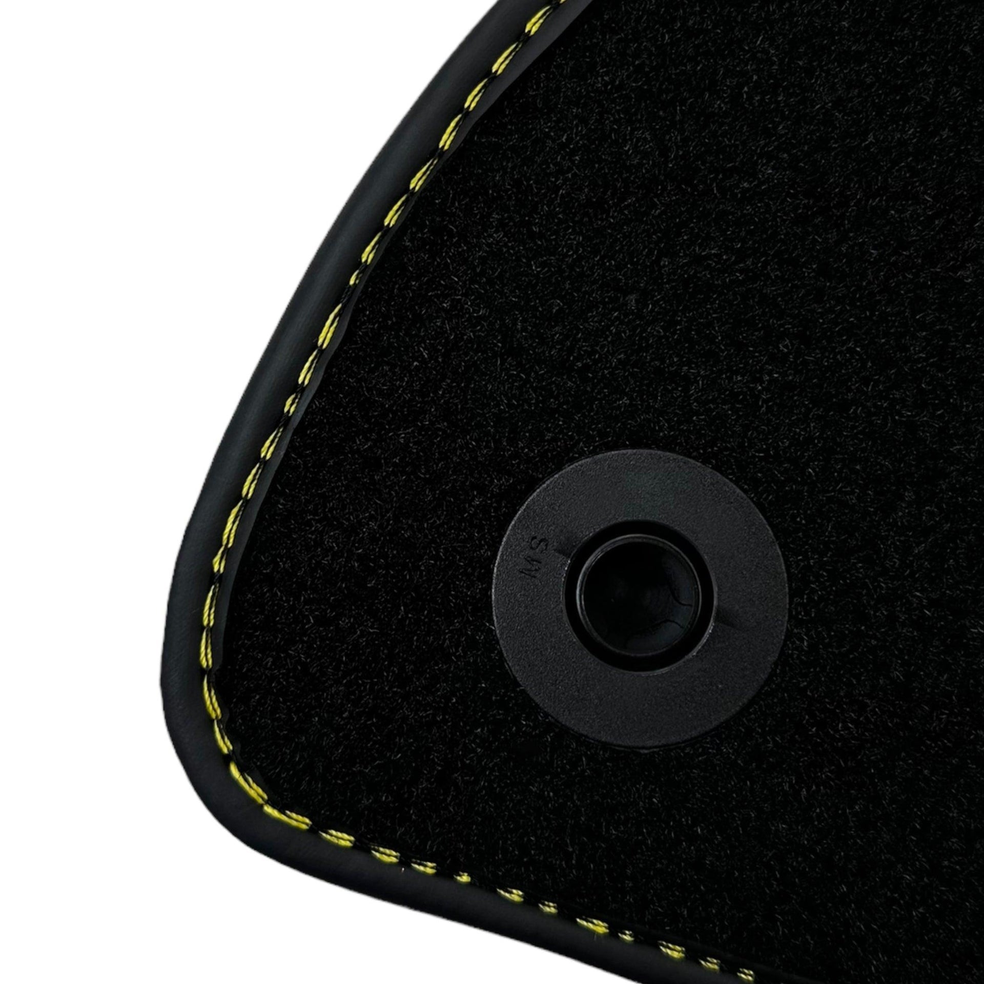 Black Floor Mats For Mercedes Benz EQA-Class H243 (2021-2023) | Fighter Jet Edition - AutoWin