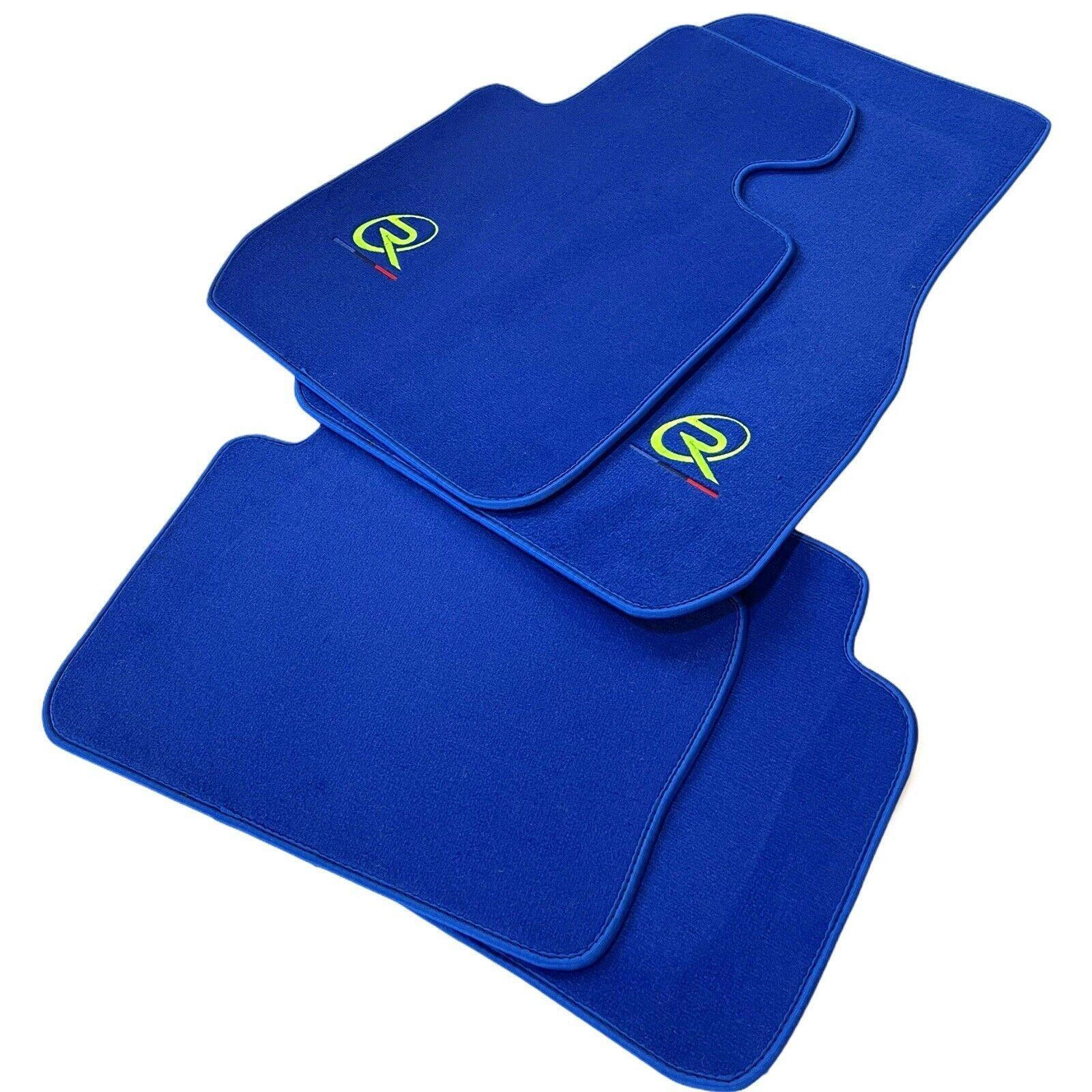 Blue Mats For BMW 2 Series F23 Convertible Tailored Set Perfect Fit - AutoWin