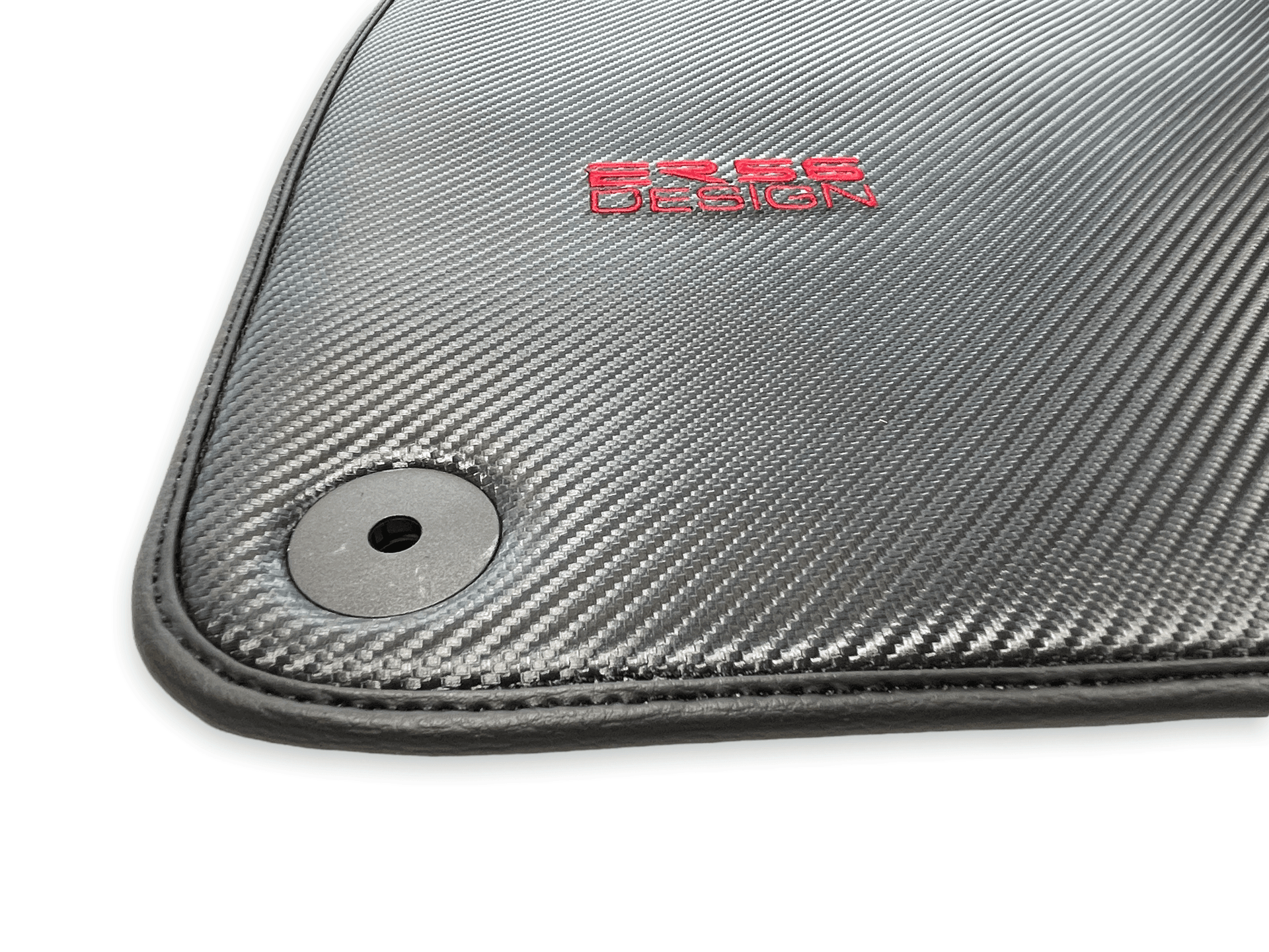 Carbon Fiber Leather Floor Mats for Audi R8 2015-2023 ER56 Design - AutoWin