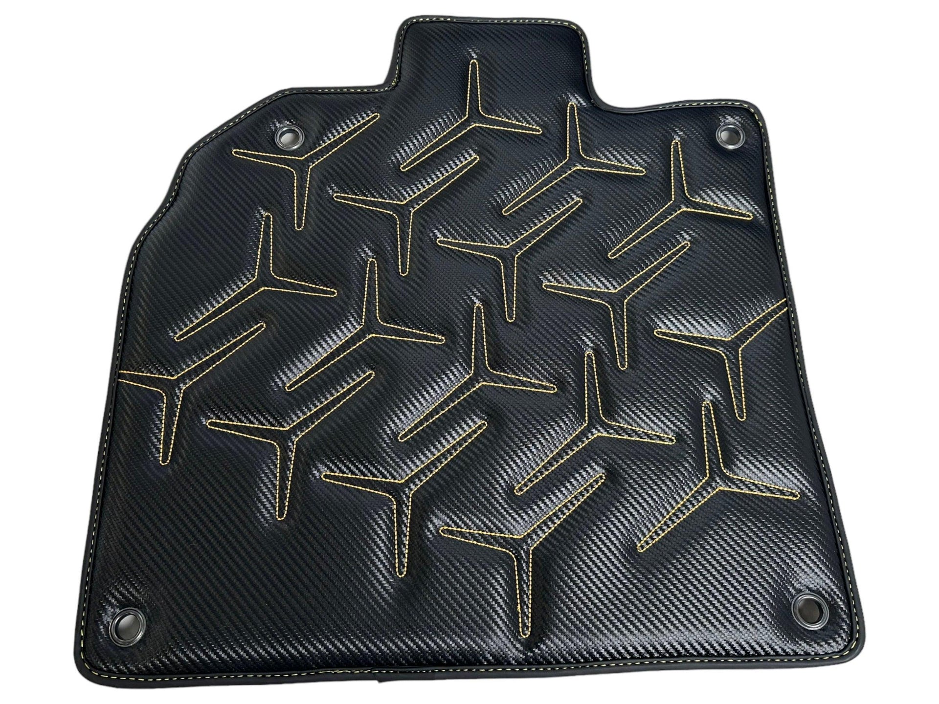 Carbon Leather Floor Mats for Lamborghini Aventador SV - AutoWin