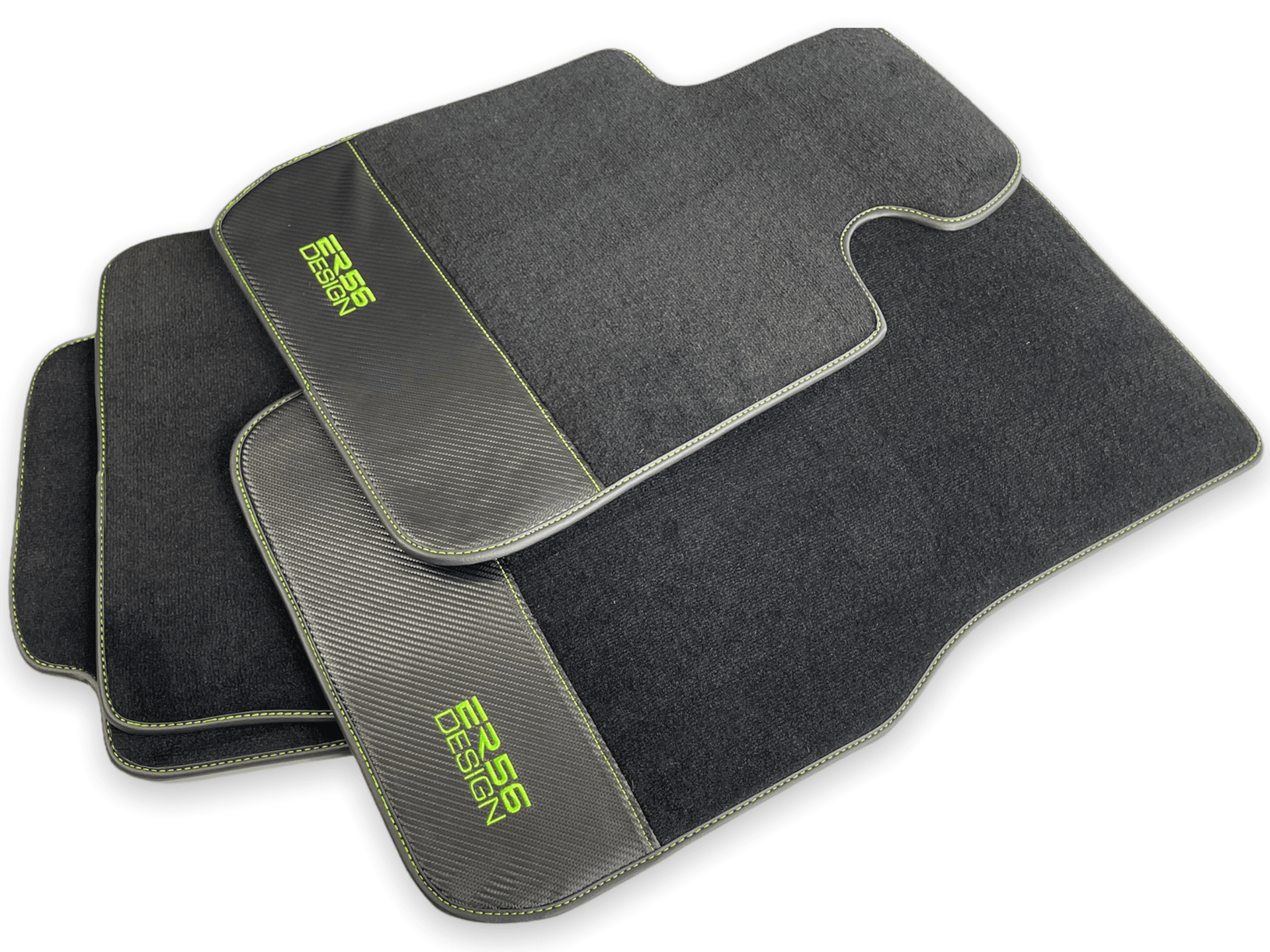 Floor Mats For BMW X6 Series F16 Carbon Leather Er56 Design - AutoWin
