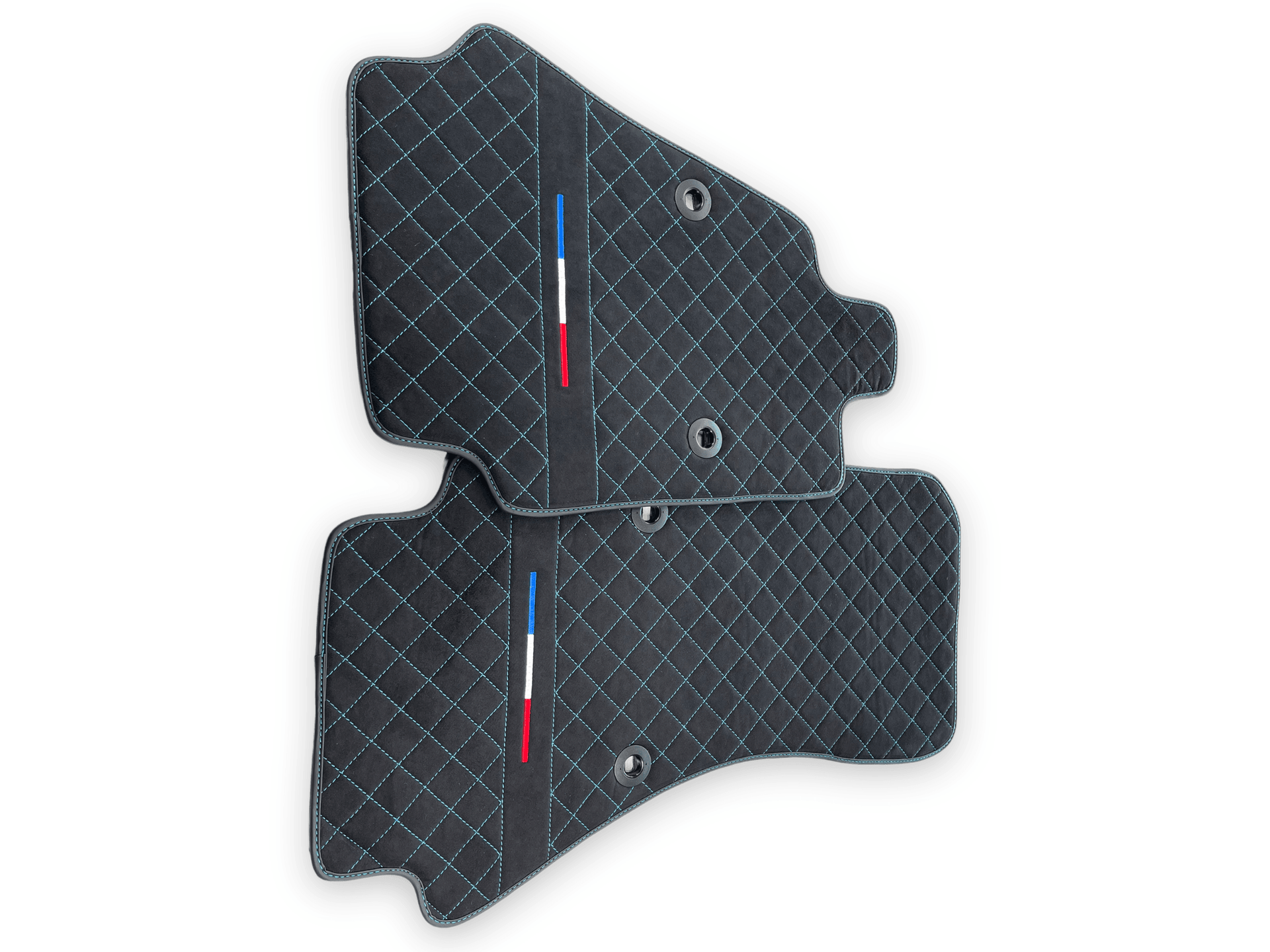 Floor Mats For Bugatti Chiron Alcantara Leather Limited Edition - AutoWin