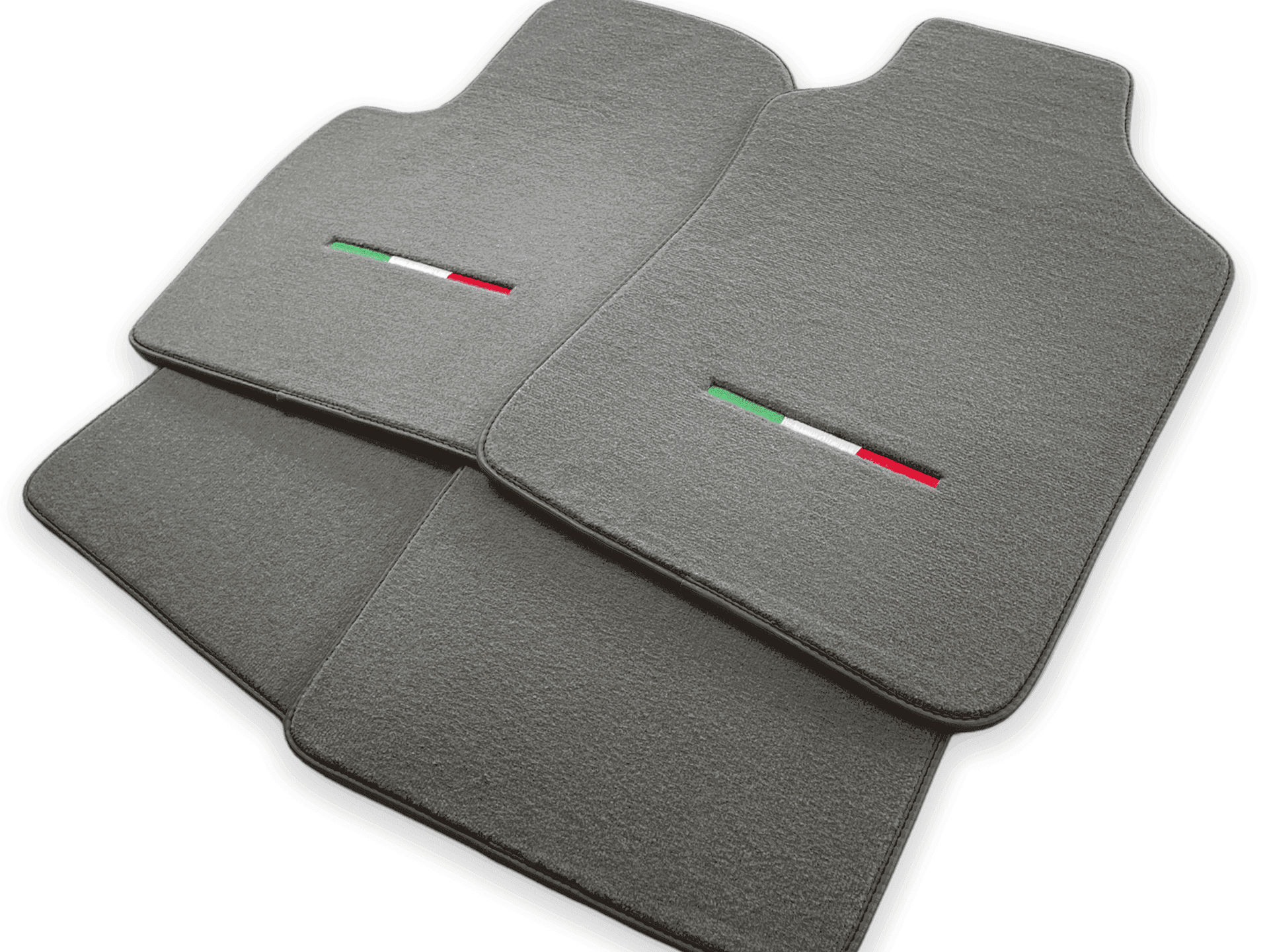Gray Floor Mats for Fiat Punto Evo (2009-2012) 5 Doors - AutoWin