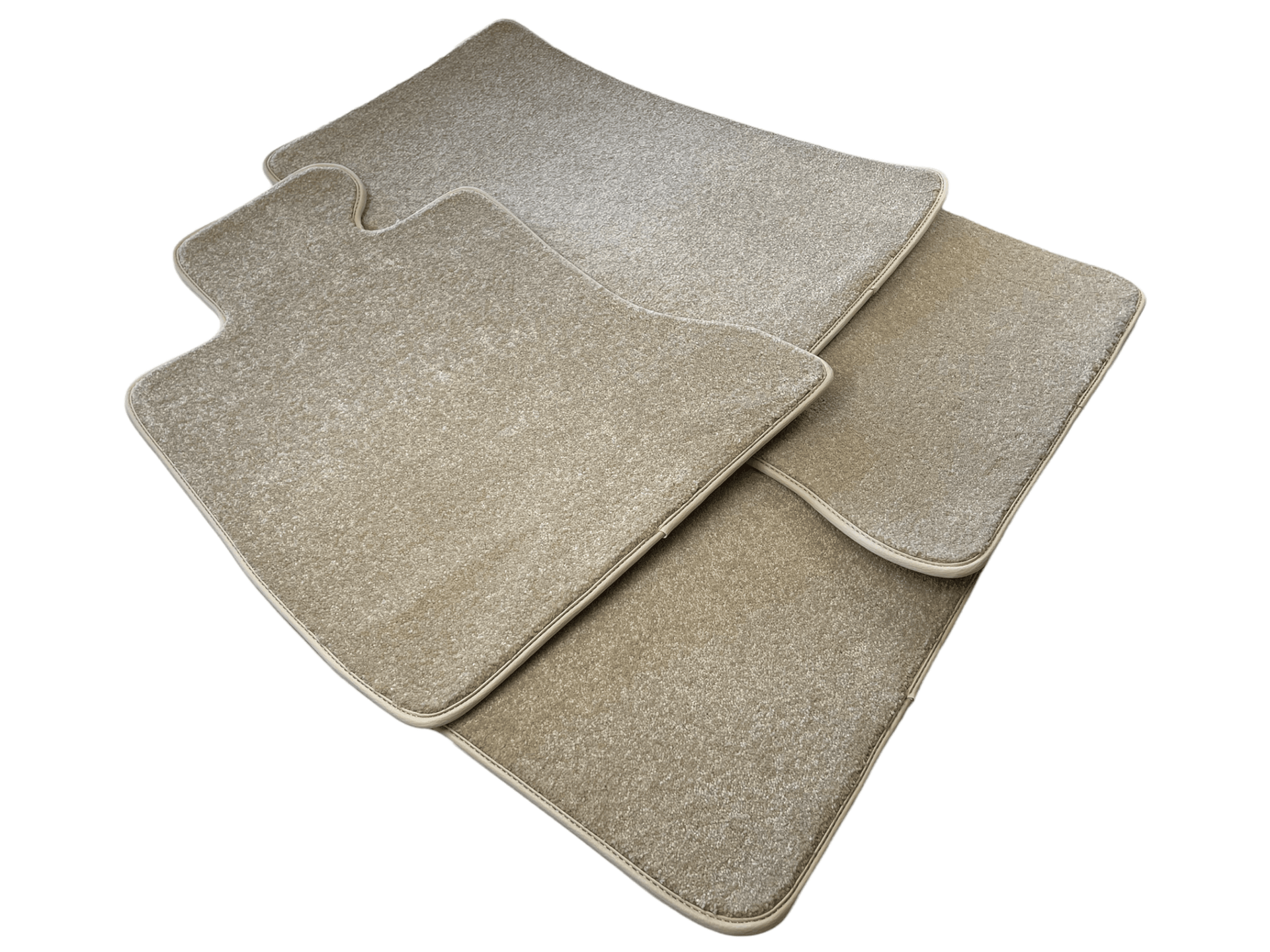 Floor Mats For Rolls Royce Cullinan Rr31 2018-2023 Beige Luxury Quality - AutoWin