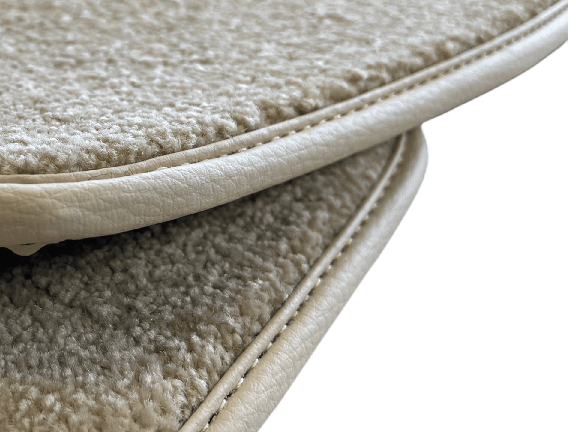 Floor Mats For Rolls Royce Wraith 2013-2023 Beige Luxury Quality - AutoWin