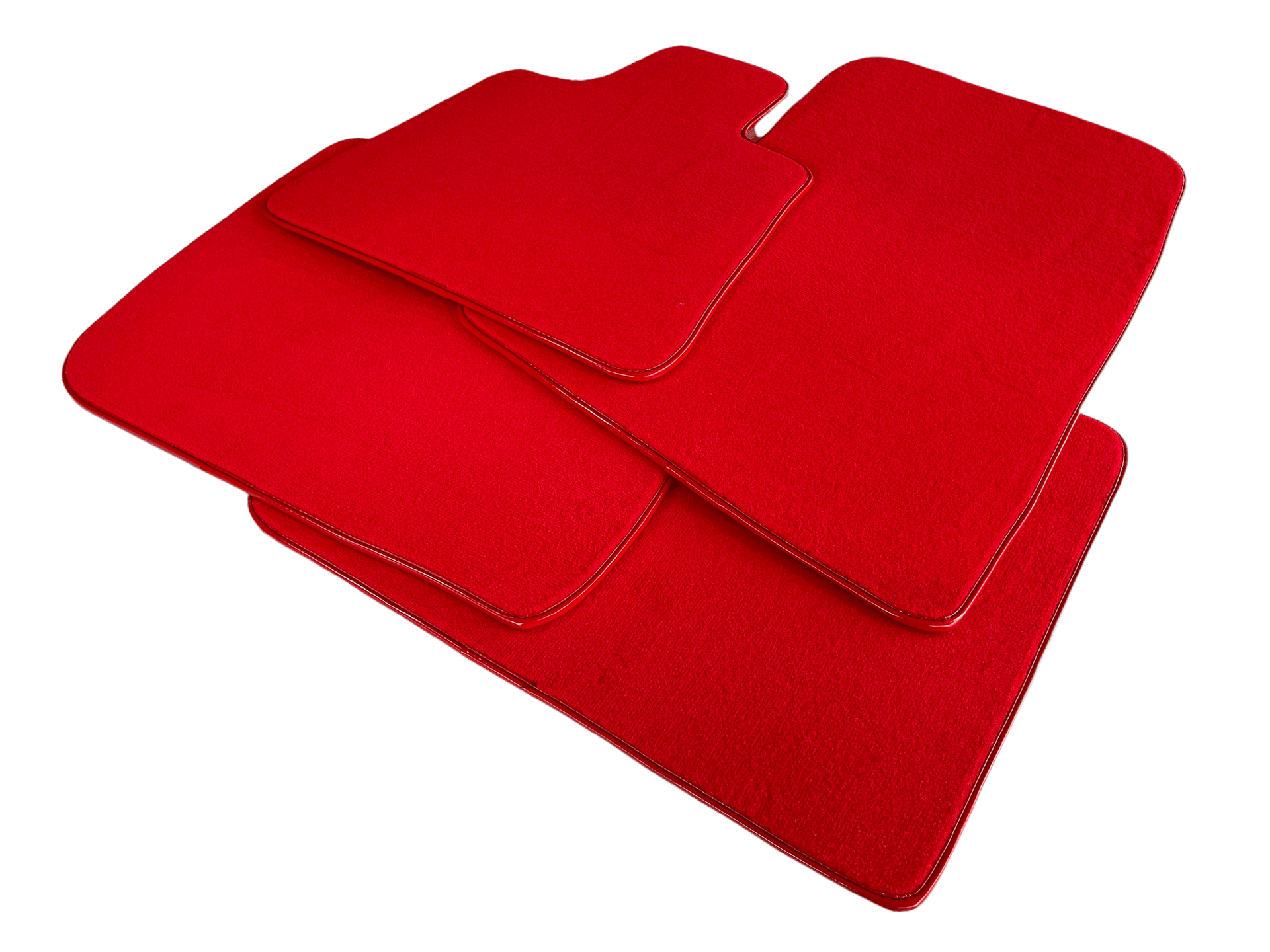 Floor Mats For Rolls Royce Wraith 2013-2023 Red - AutoWin