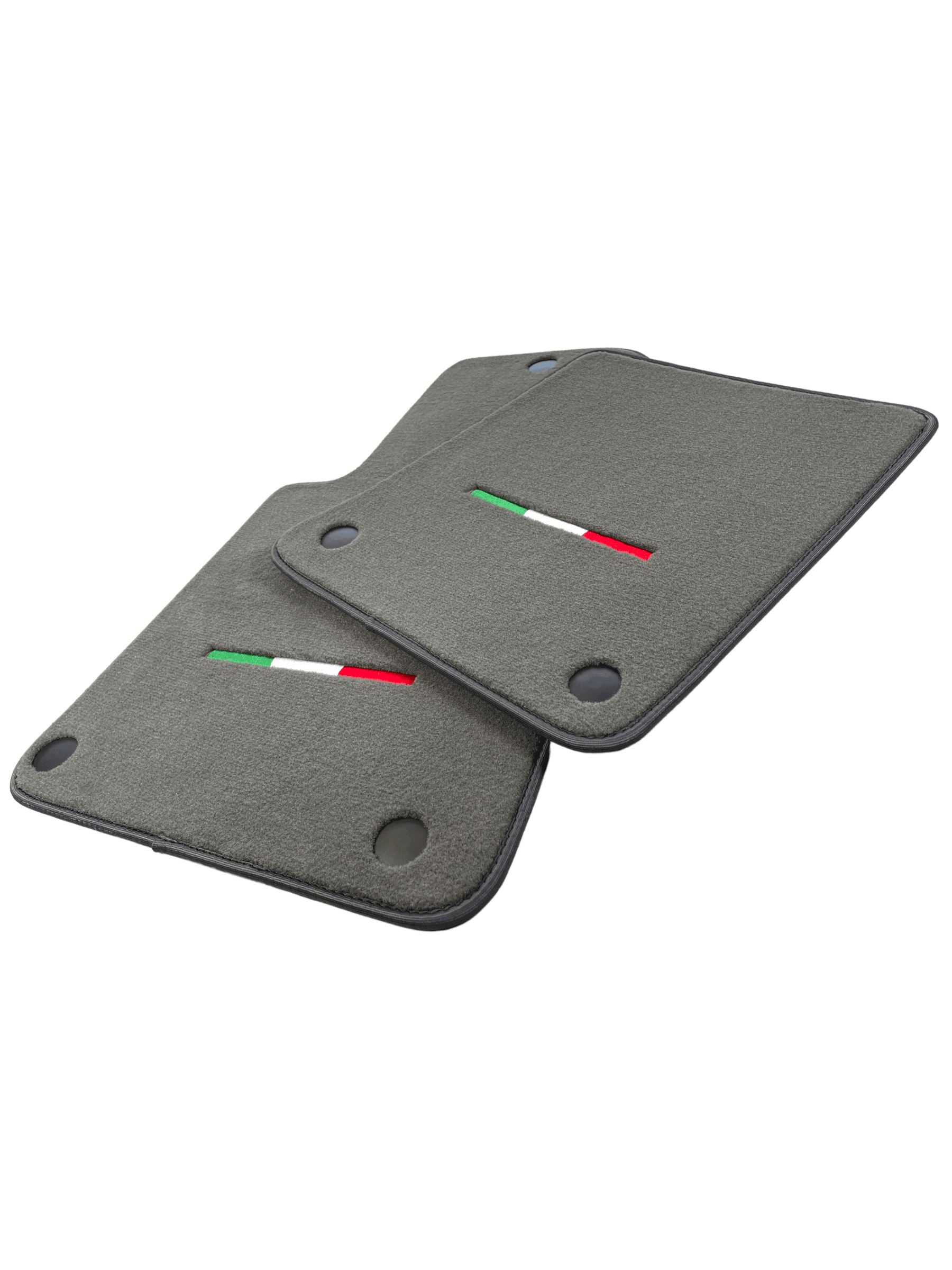 Gray Floor Mats For Ferrari 599 Coupe 2006-2012 Italian Edition - AutoWin