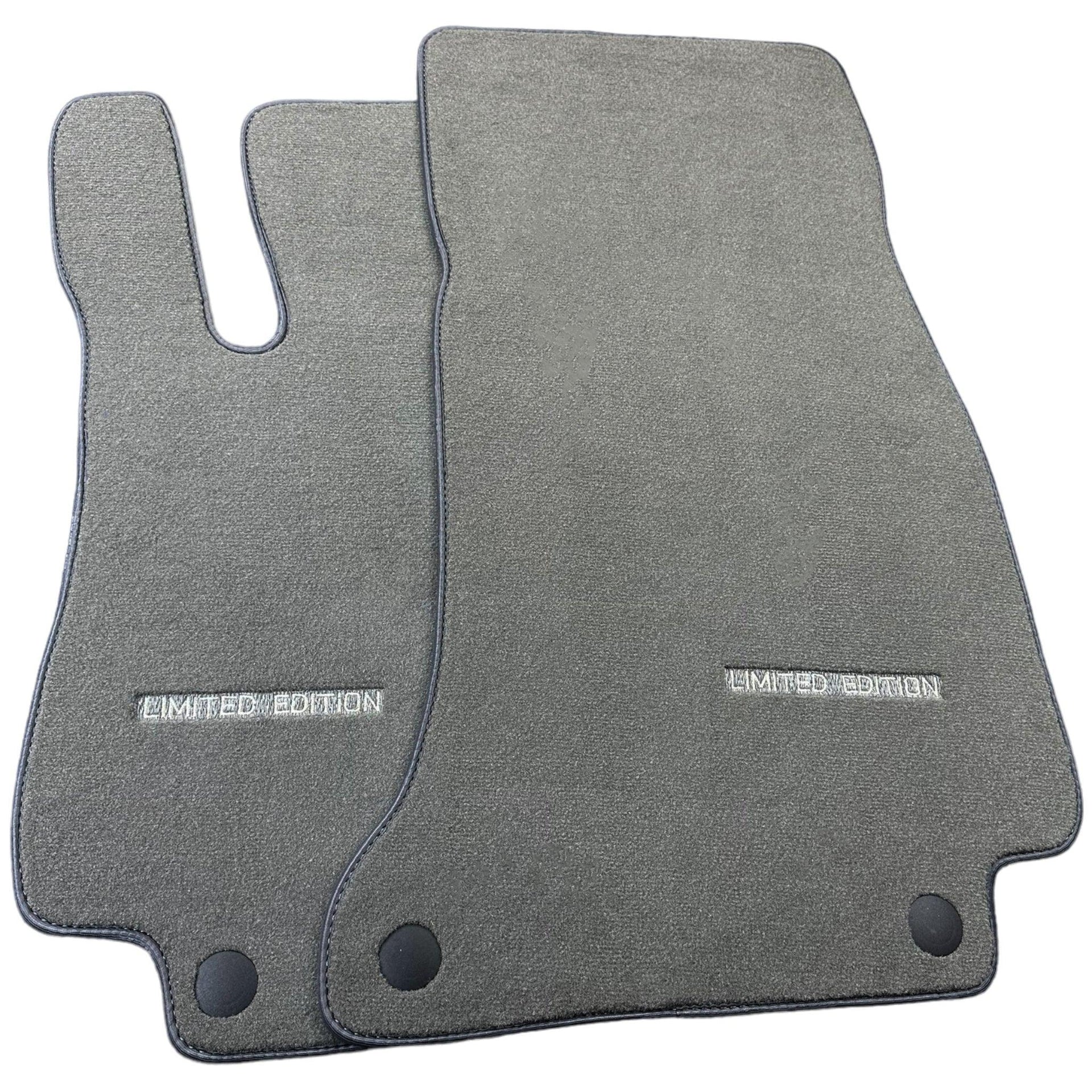 Gray Floor Mats For Mercedes Benz S-Class V222 (2013-2020) Long Wheelbase | Limited Edition - AutoWin