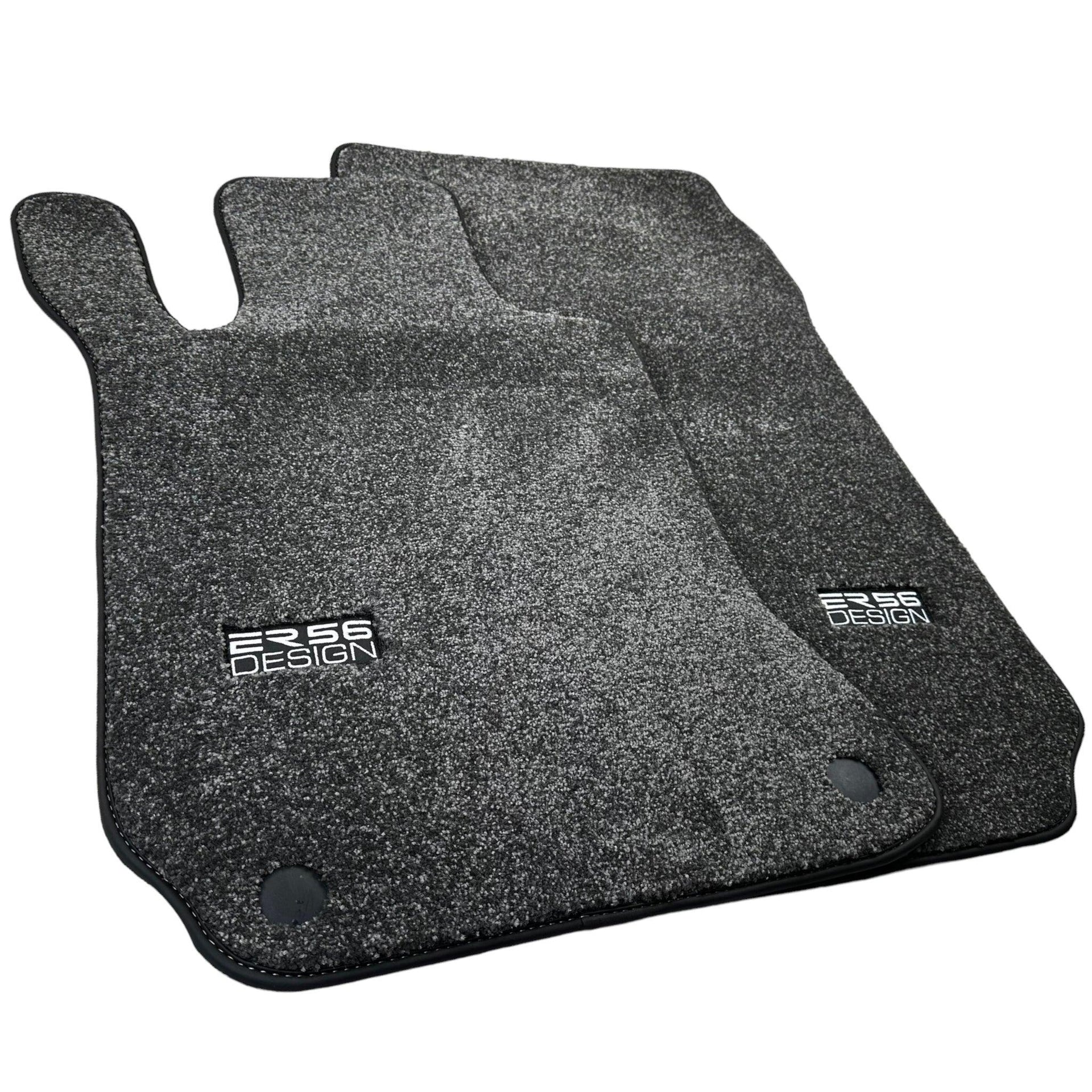 Gray Luxury Floor Mats For Mercedes Benz C-Class W205 Sedan (2014-2018) | ER56 Design - AutoWin