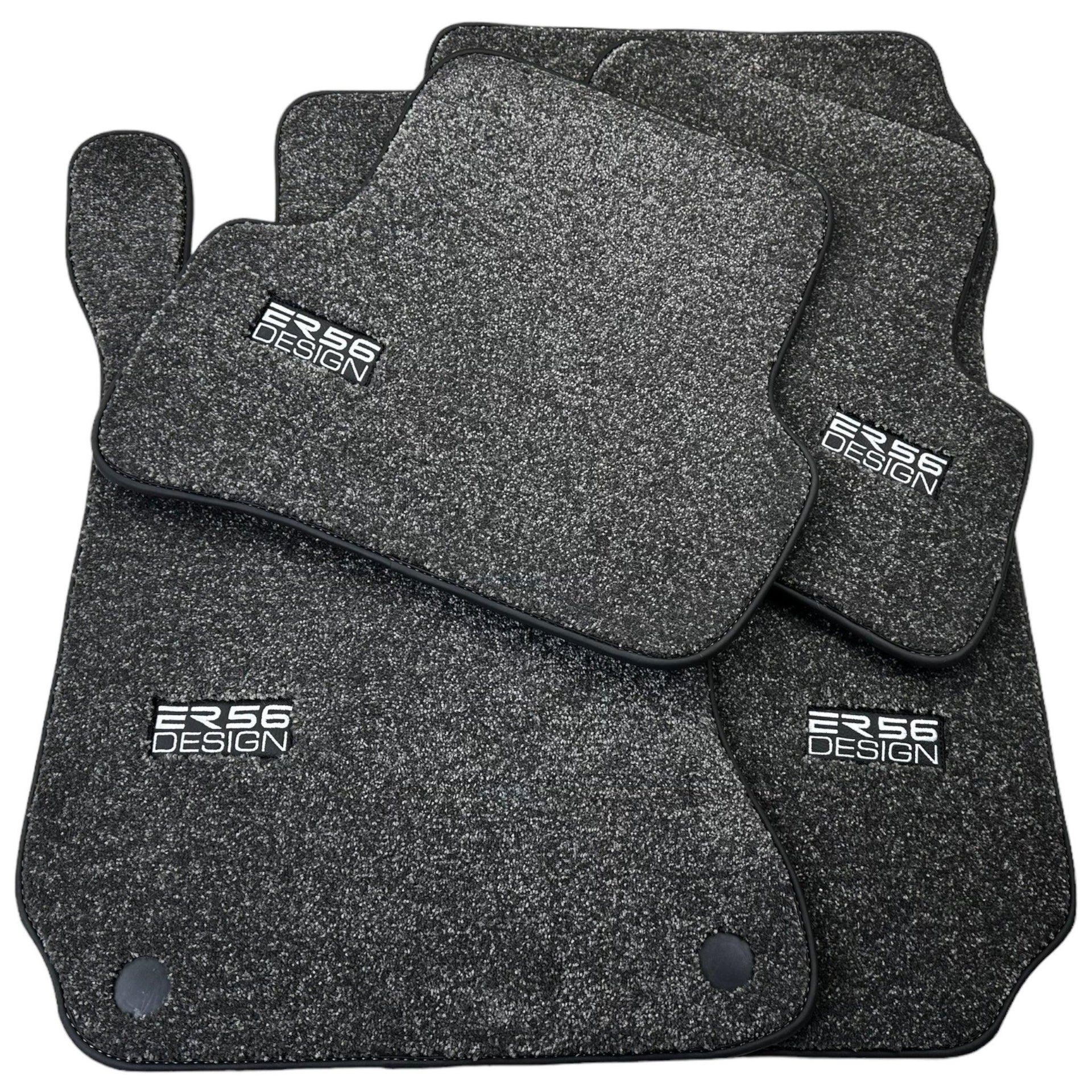 Gray Luxury Floor Mats For Mercedes Benz E-Class C207 Coupe (2009-2013) | ER56 Design - AutoWin
