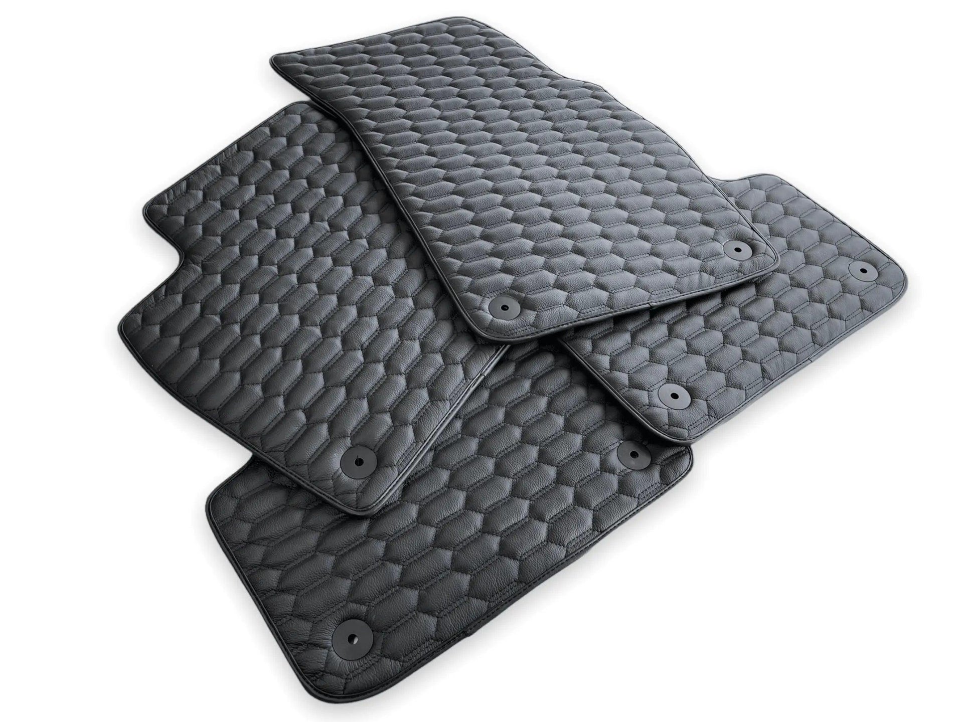 Leather Floor Mats for Bentley Mulsanne (2010-2020) - AutoWin