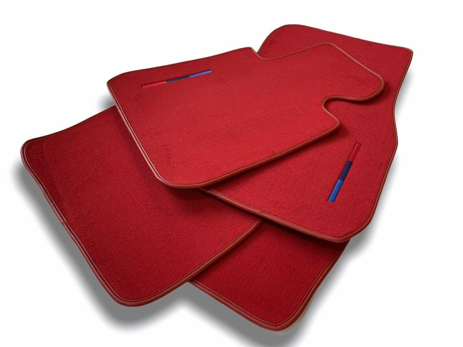 Red Mats For BMW 2 Series F44 Gran Coupe With M Package - AutoWin
