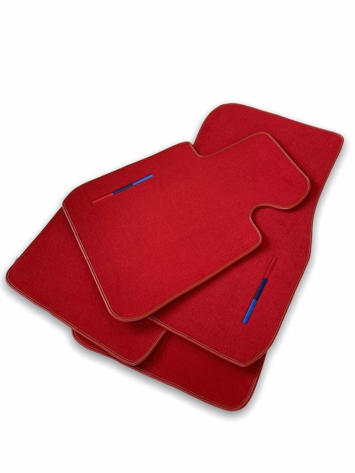 Red Mats For BMW M3 G80 With M Package - AutoWin