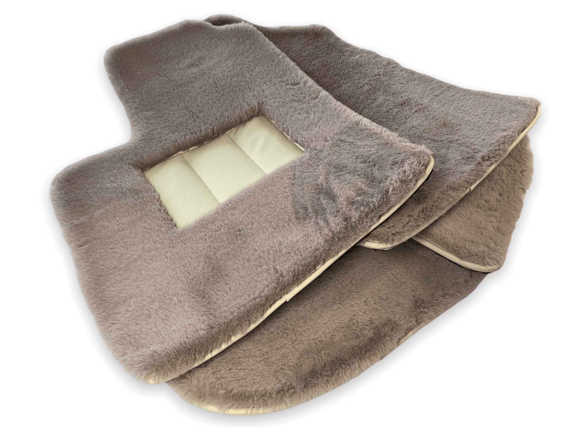 Sheepskin Floor Mats For Bentley Continental GT (2003–2011) Er56 Design - AutoWin
