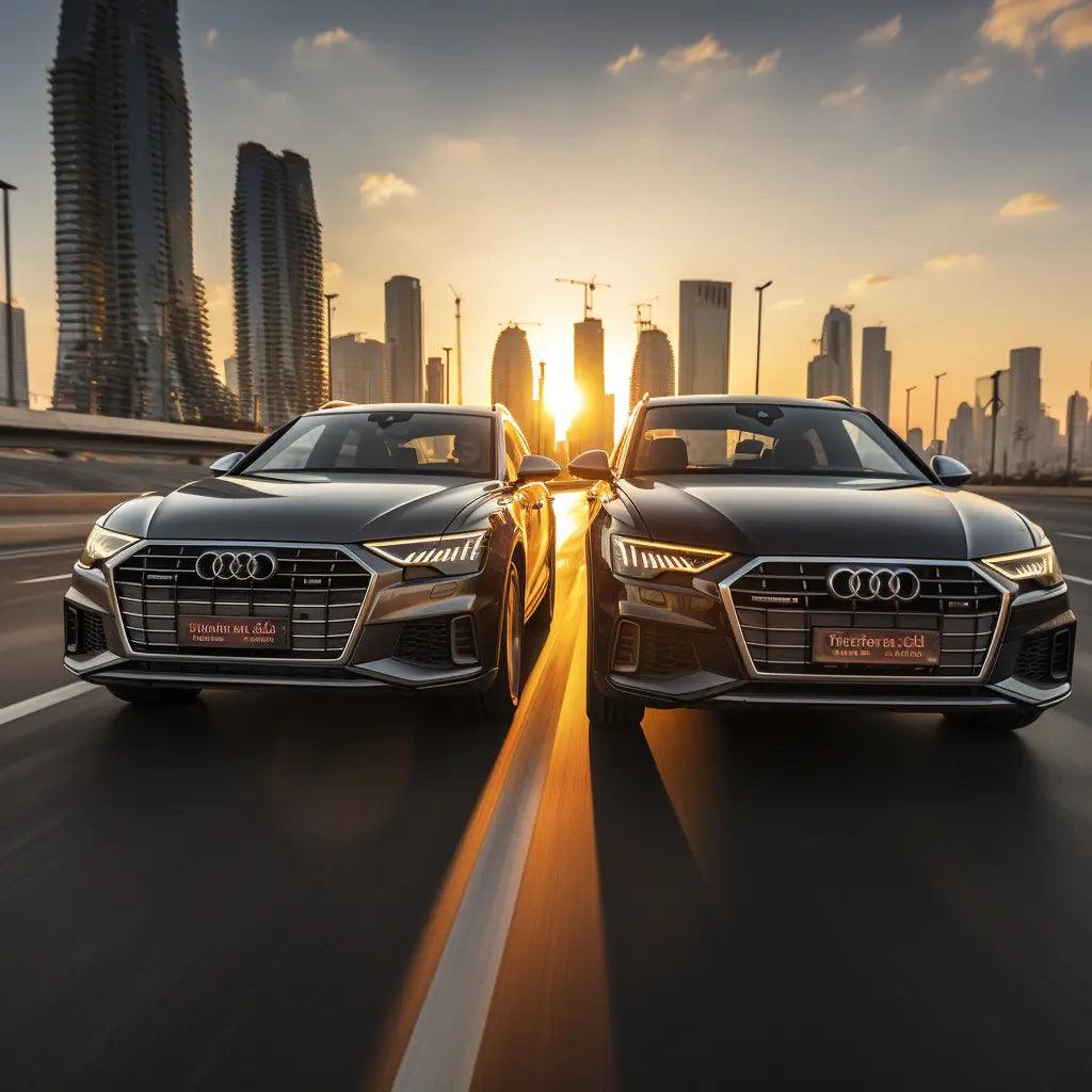 AutoWin Audi A6 - C7 Allroad Quattro (2012–2019)用フロアマット：テスト済み、スプラッシュ済み、承認済み