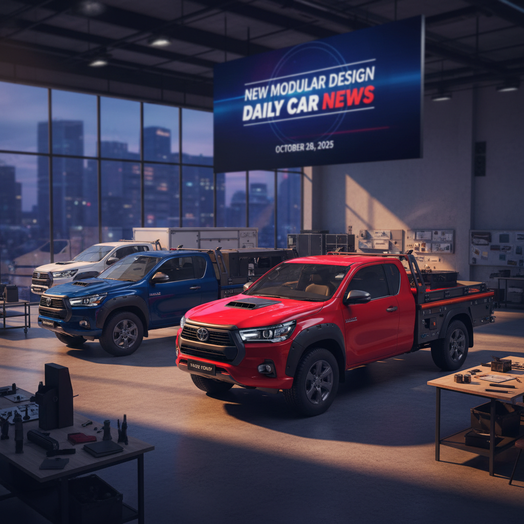 Toyota HiLux Champ mit neuem modularen Design auf den Markt gebracht – Daily Car News (28.10.2025)