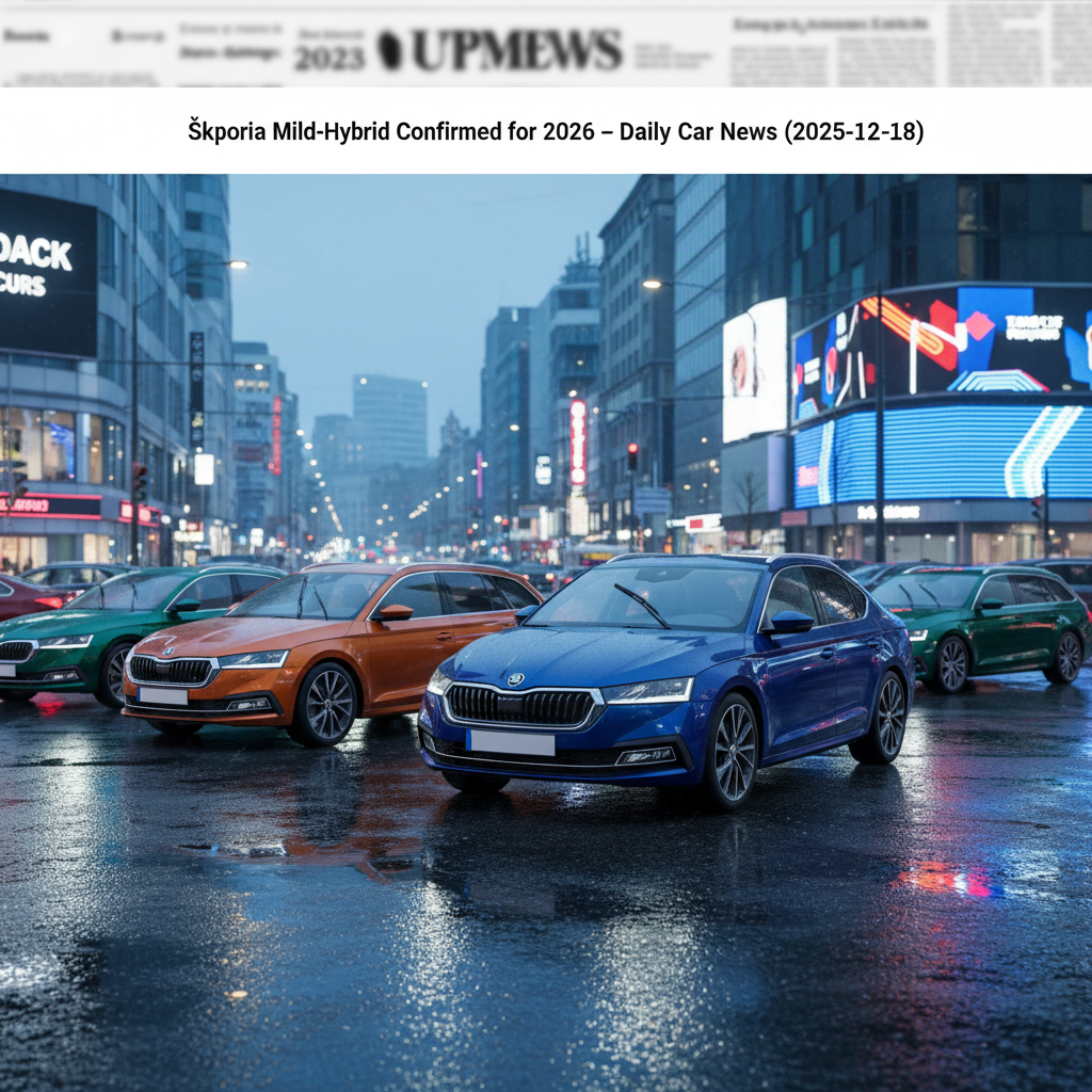 Skoda Octavia Mild-Hybrid Confirmed for 2026, plus Staria tweaks, Cadillac fixes, and a CES wildcard